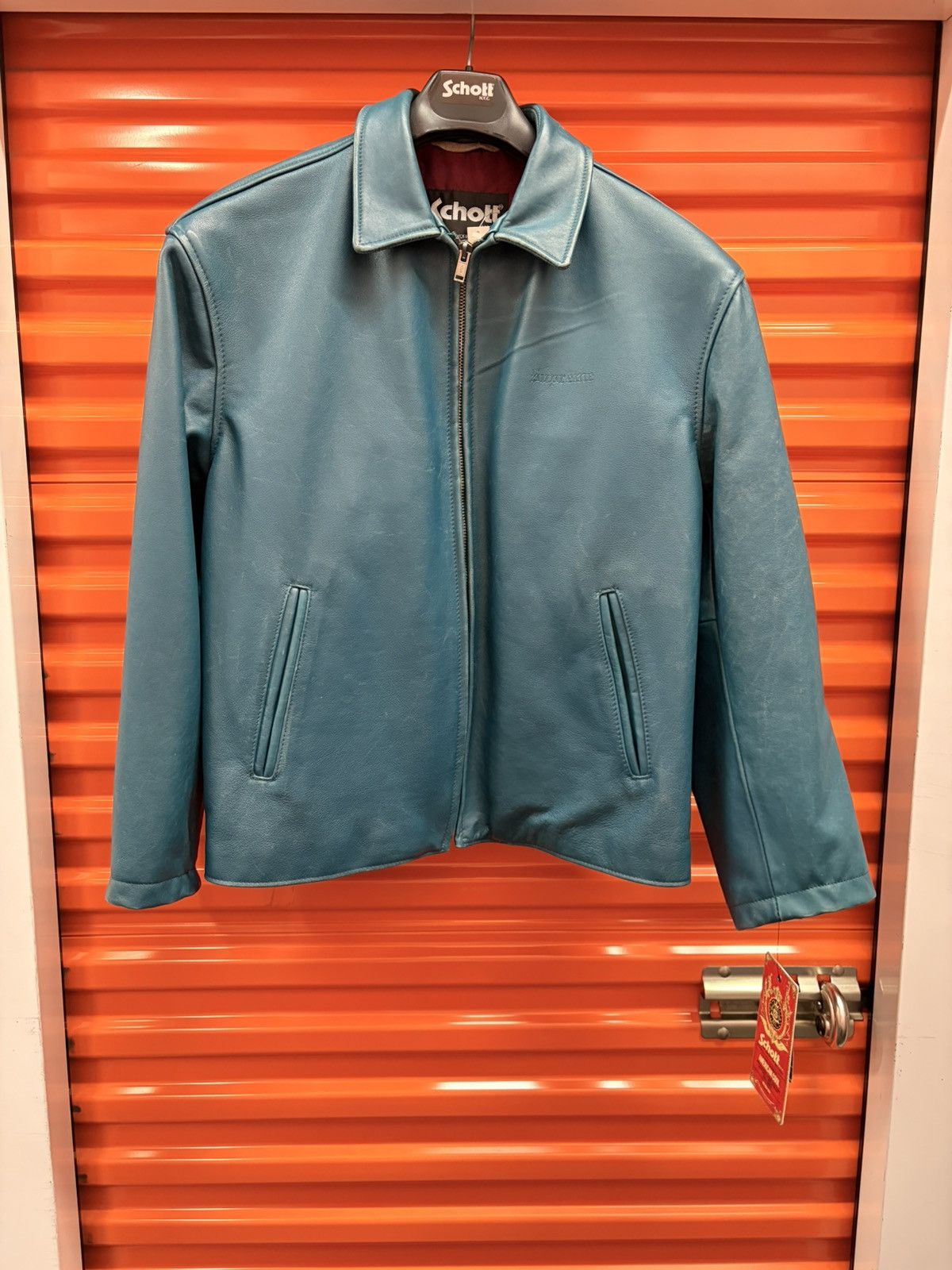 Supreme FW22 Leather Blazer | Grailed