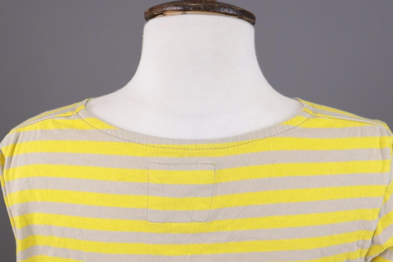 Designer Gudrun Sjorden Yellow Striped Tunic Shirt Size Size S Size M / US 6-8 / IT 42-44 - 11 Thumbnail