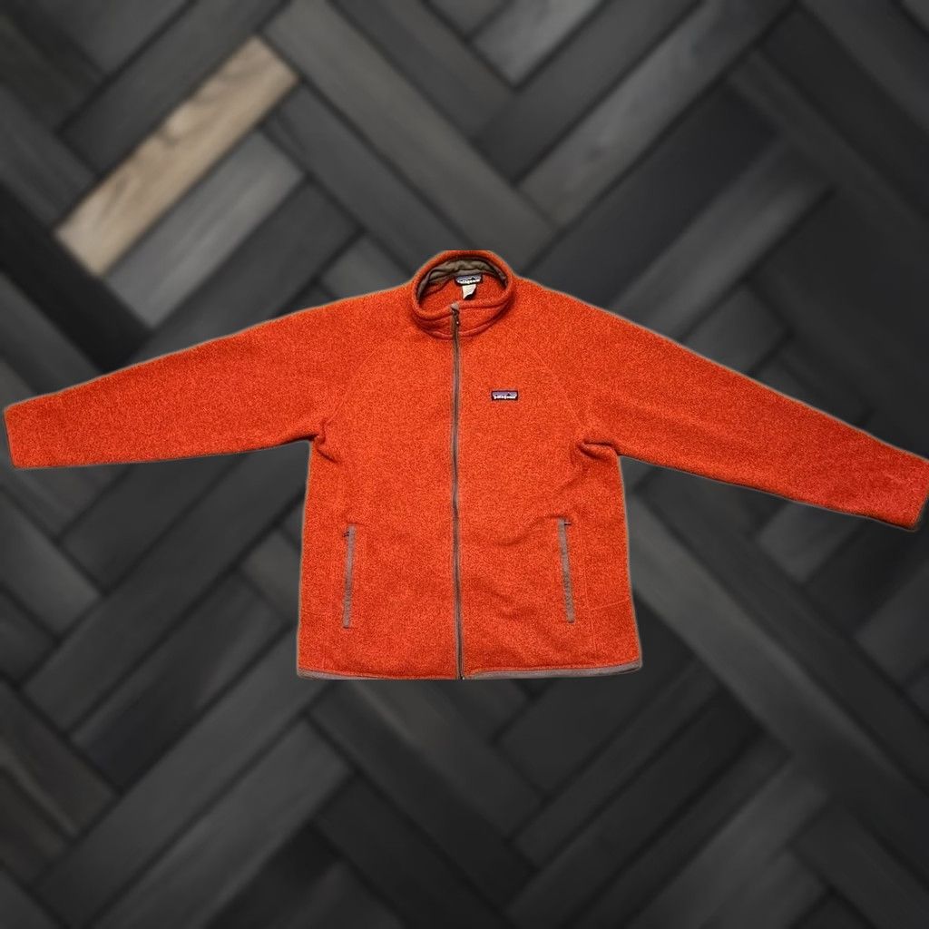 Patagonia VINTAGE Patagonia Fleece Jacket Mens L Red Full Zip Pockets 90s Retro Outdoor Classic Dad Season Winter Fall Zip Vented Size US L / EU 52-54 / 3 - 1 Thumbnail