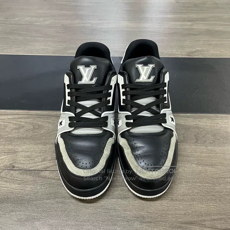 Louis Vuitton Louis Vuitton Modified black ash cement shoes Size US 7 / EU 40 - 2 Thumbnail