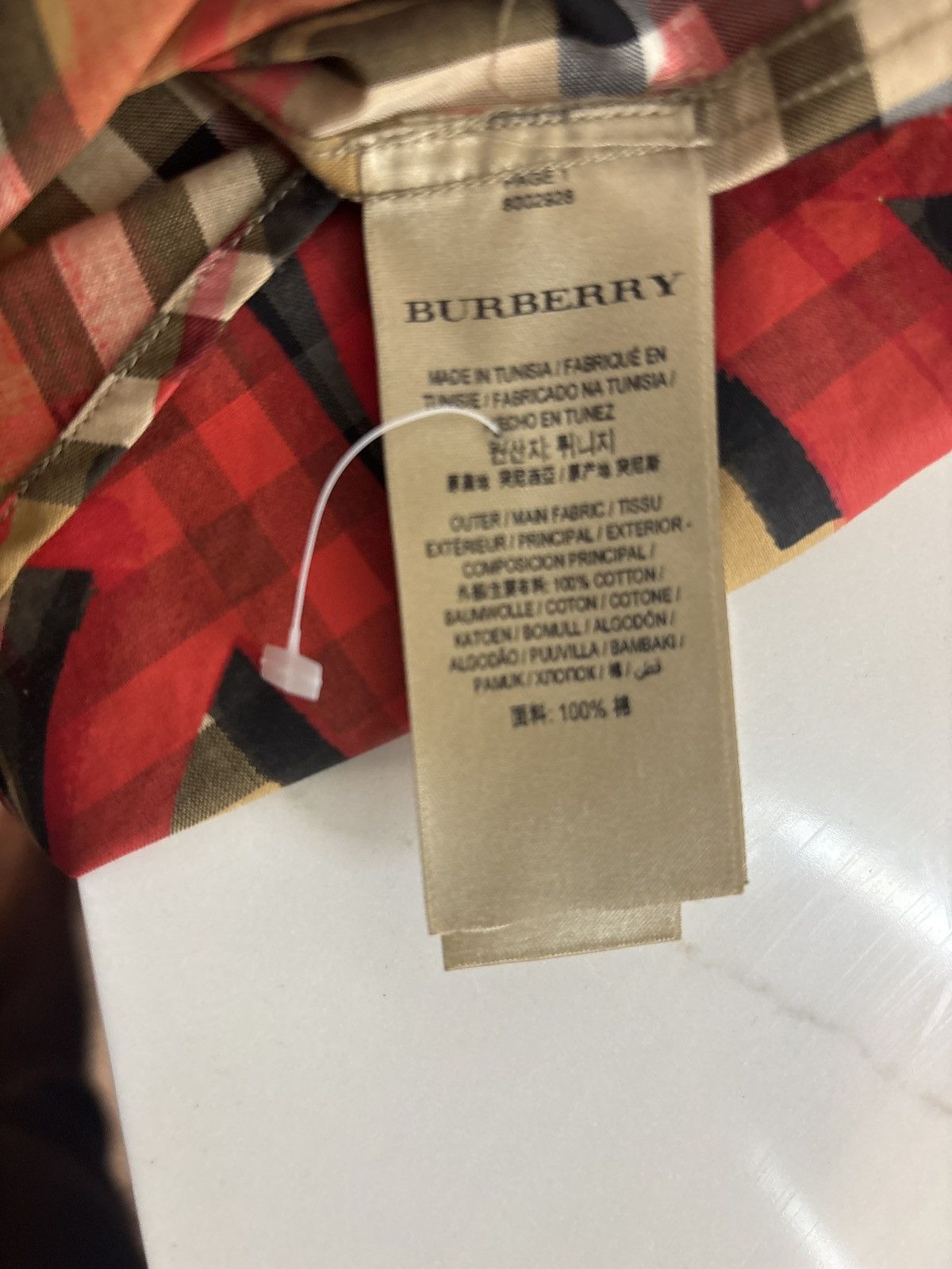 Burberry Burberry Graffiti Shirt Size US S / EU 44-46 / 1 - 5 Thumbnail