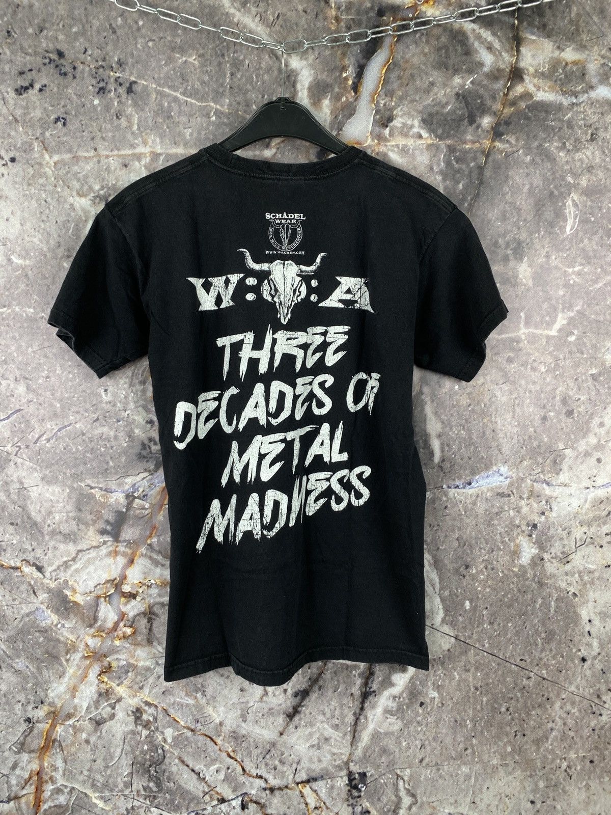 Vintage Men’s Wacken T-Shirt Rock Band Black Size Medium Size US M / EU 48-50 / 2 - 7 Thumbnail
