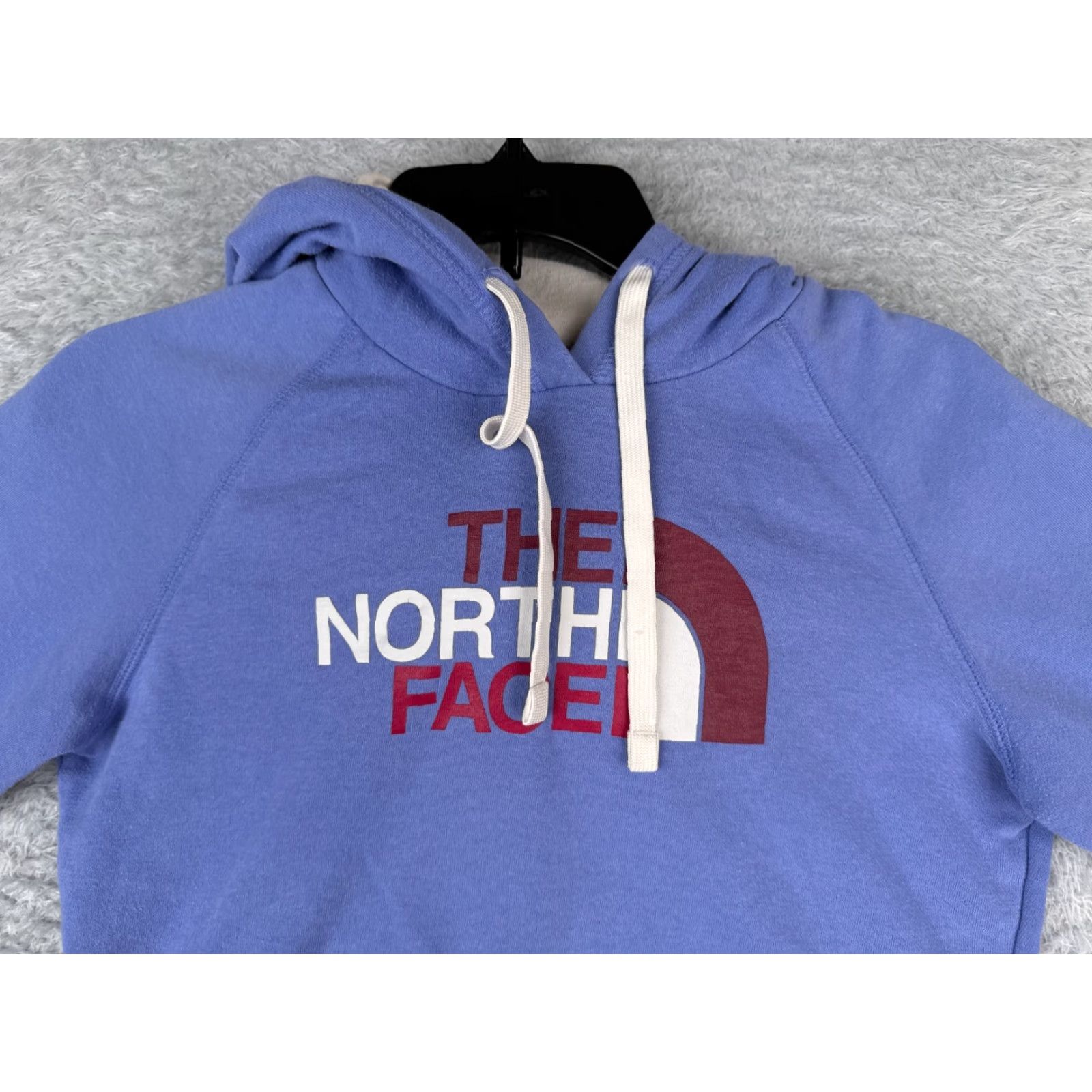 The North Face The North Face Hoodie Womens S Purple Logo Cotton Blend Long Sleeve Pullover Crew Neck Hooded Shirt? Size S / US 4 / IT 40 - 4 Thumbnail