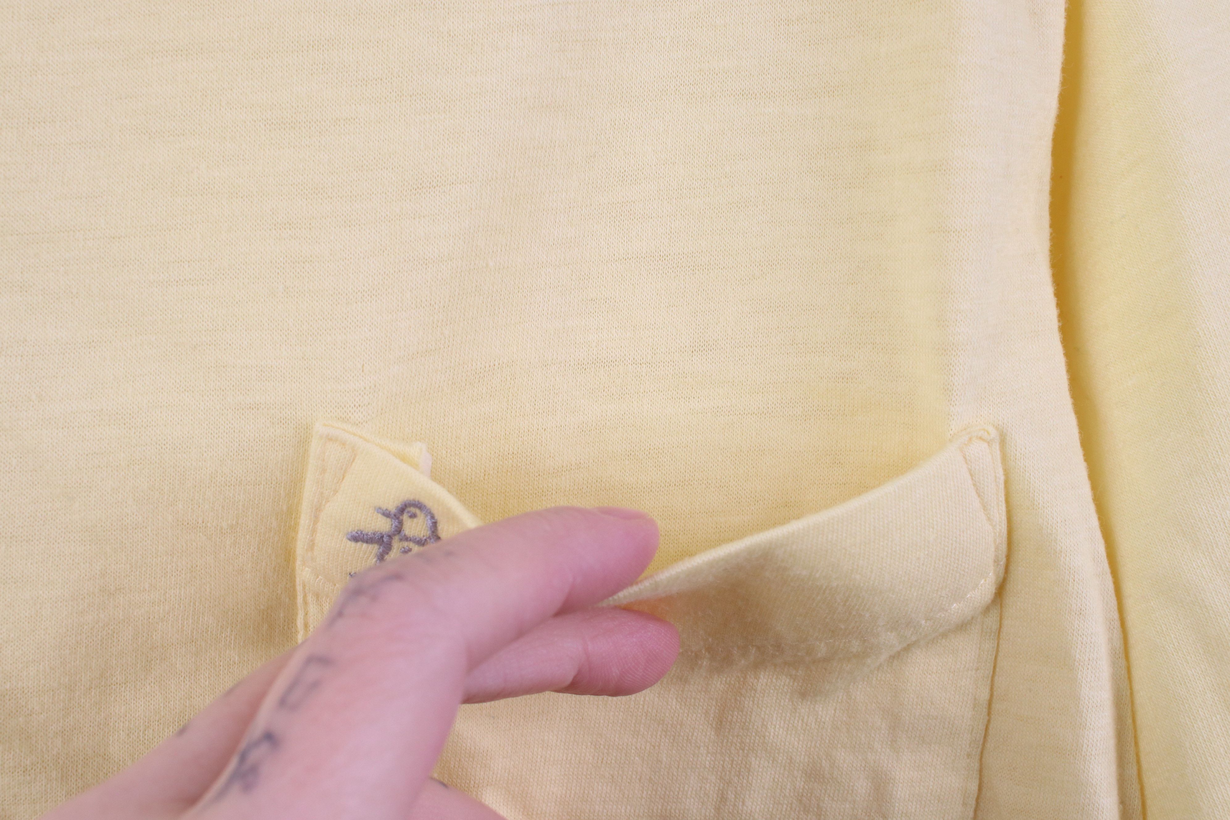 Vintage Vintage 80s Streetwear Collared Golf Polo Shirt Yellow USA Size US M / EU 48-50 / 2 - 5 Thumbnail