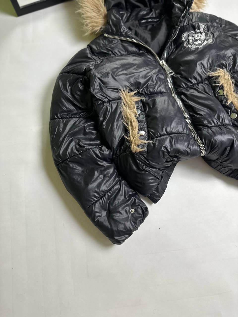 Japanese Brand Racer Worldwide Opium Fur Jacket Japanese Streetwear AW12-13 Size S / US 4 / IT 40 - 2 Thumbnail