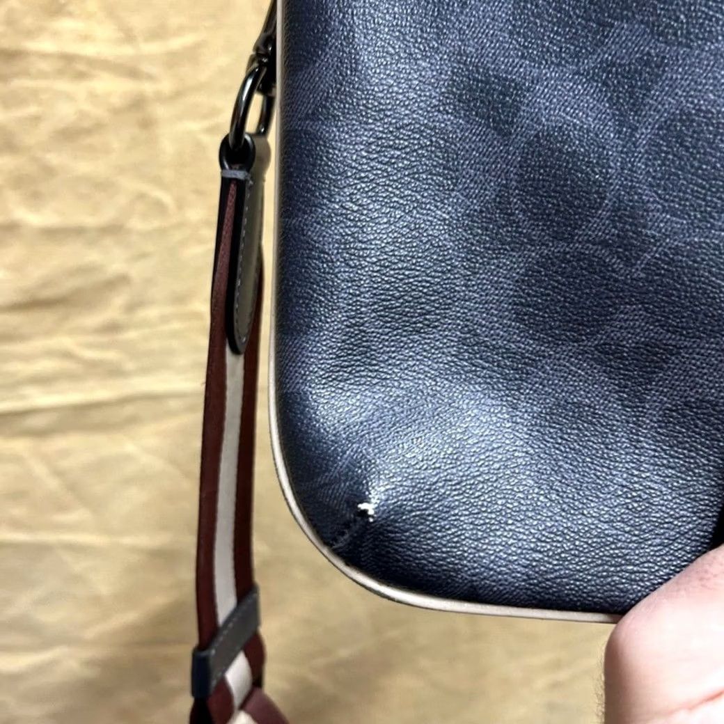 Coach Coach Crossbody Bag Womens OSFA Black Signature Everett Motif Luxury Purse CB915 Size ONE SIZE - 4 Thumbnail