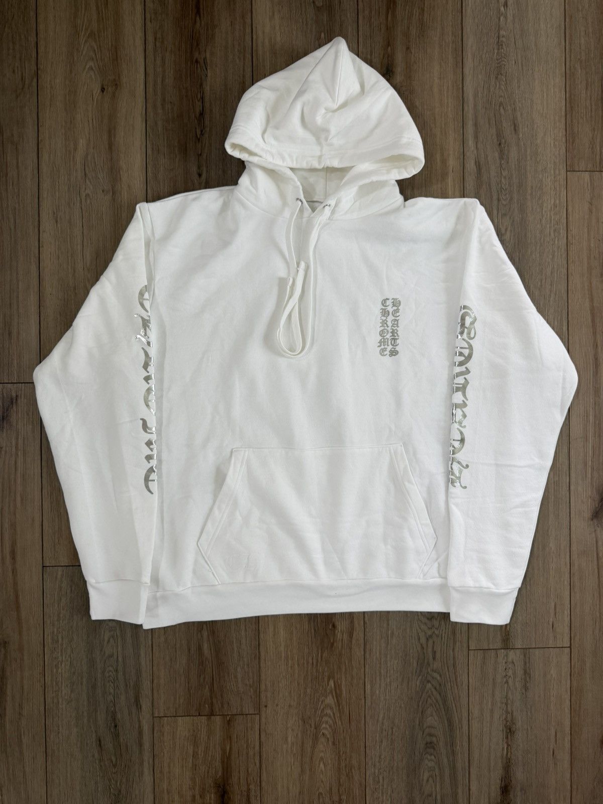 Chrome Hearts Chrome Hearts Foil Print Hoodie | Grailed