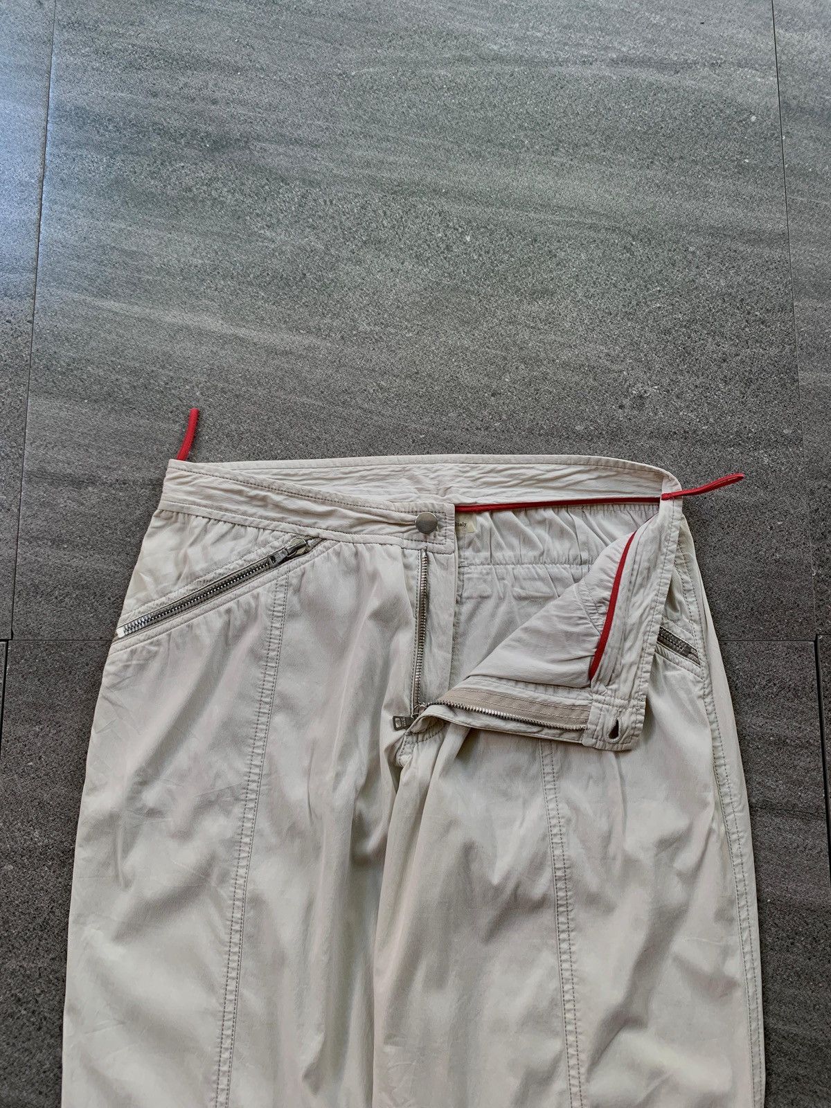 Prada FREE TAX! 2000s Tactical Zippered Pants Size US 30 / EU 46 - 4 Thumbnail