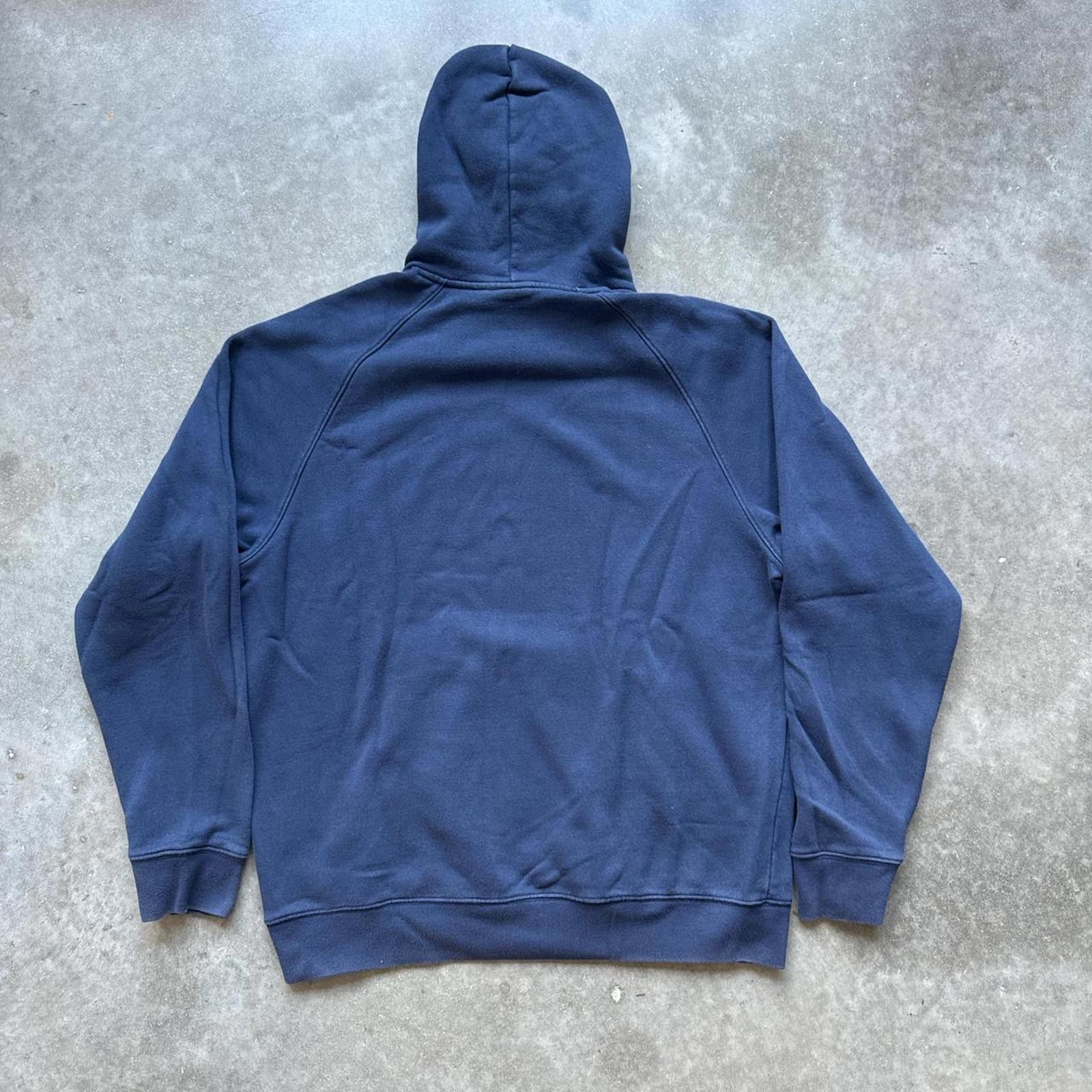 Nike Nike Y2K Navy Hoodie With Classic Embroidered White Check Size US M / EU 48-50 / 2 - 2 Thumbnail