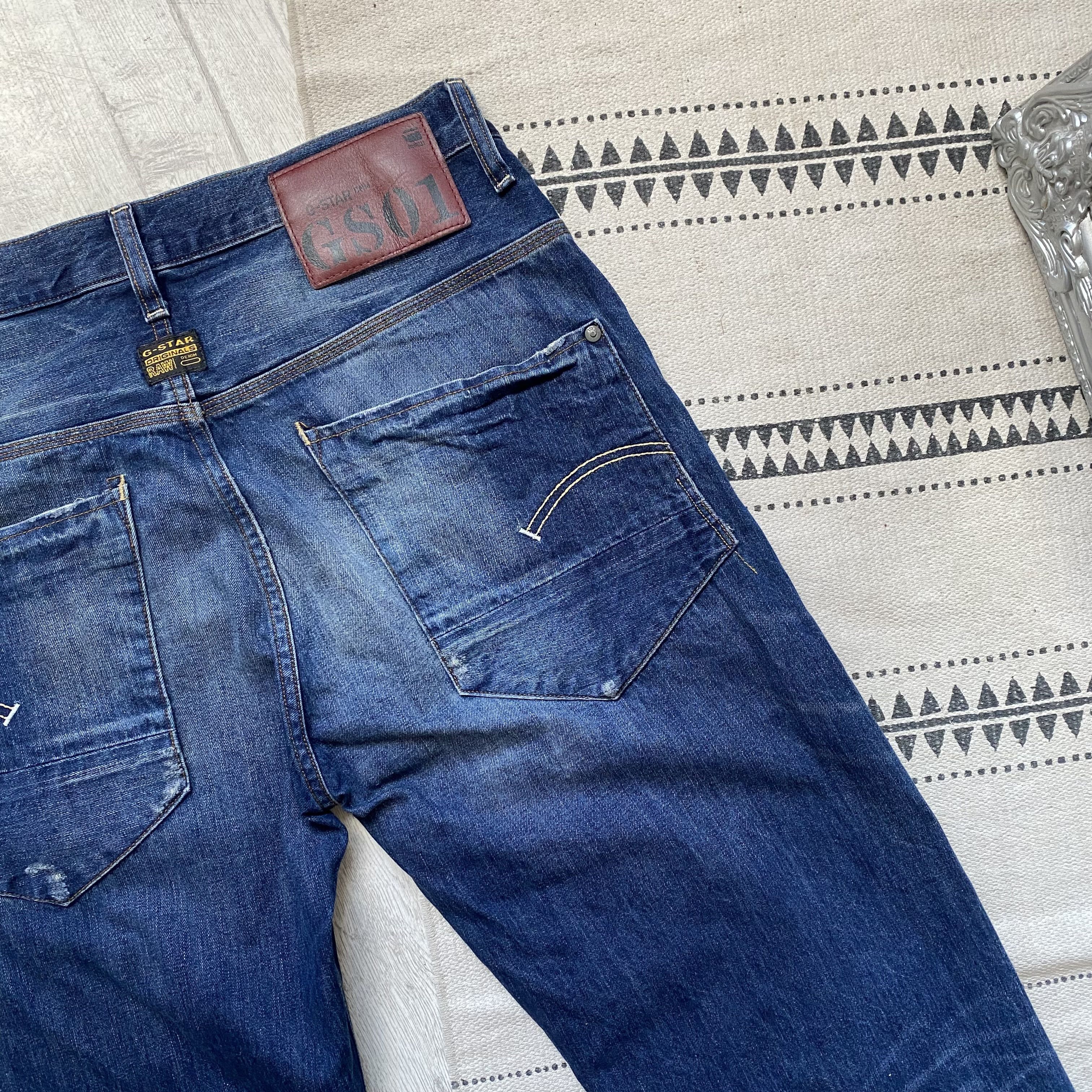 G-Star 👖 Vintage G-Star Raw denim jeans pants Y2K Size US 32 / EU 48 - 8 Thumbnail