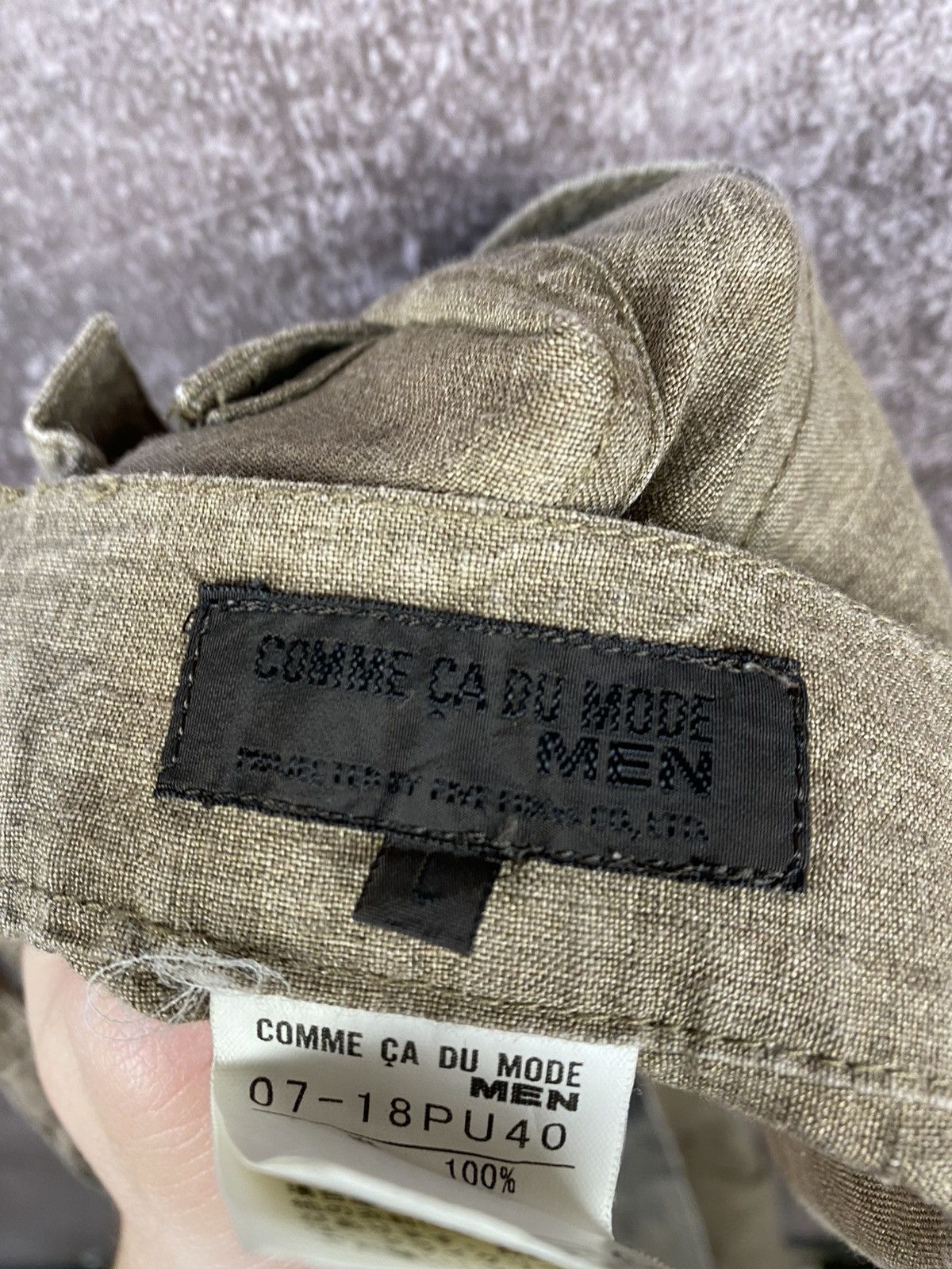 Hysteric Glamour Comme ca du mode 100% Lino avant-garde pants Size US 32 / EU 48 - 8 Thumbnail