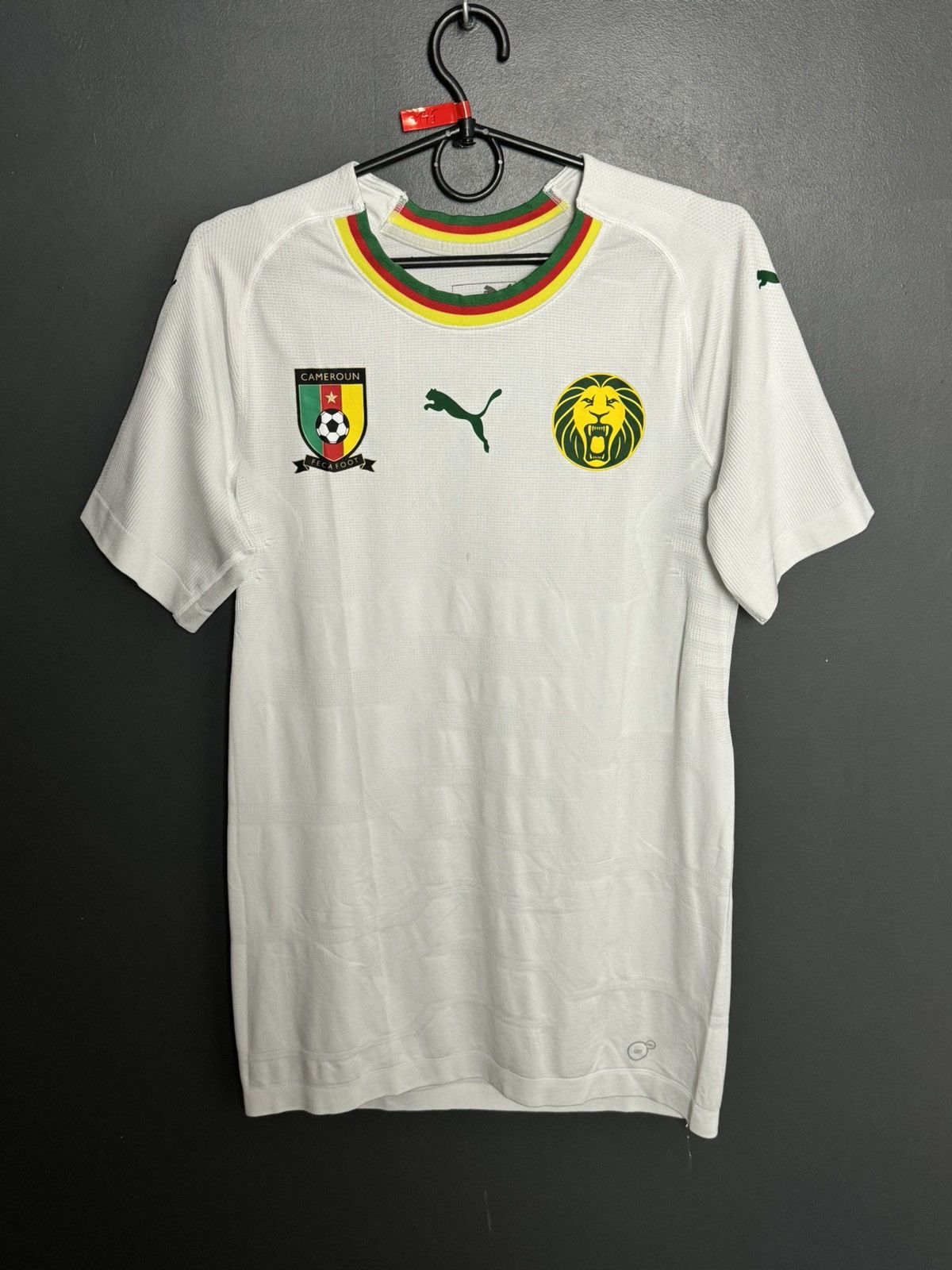 Puma Cameroon 18/19 Away Player Issue Football Soccer Jersey Size US L / EU 52-54 / 3 - 1 Thumbnail