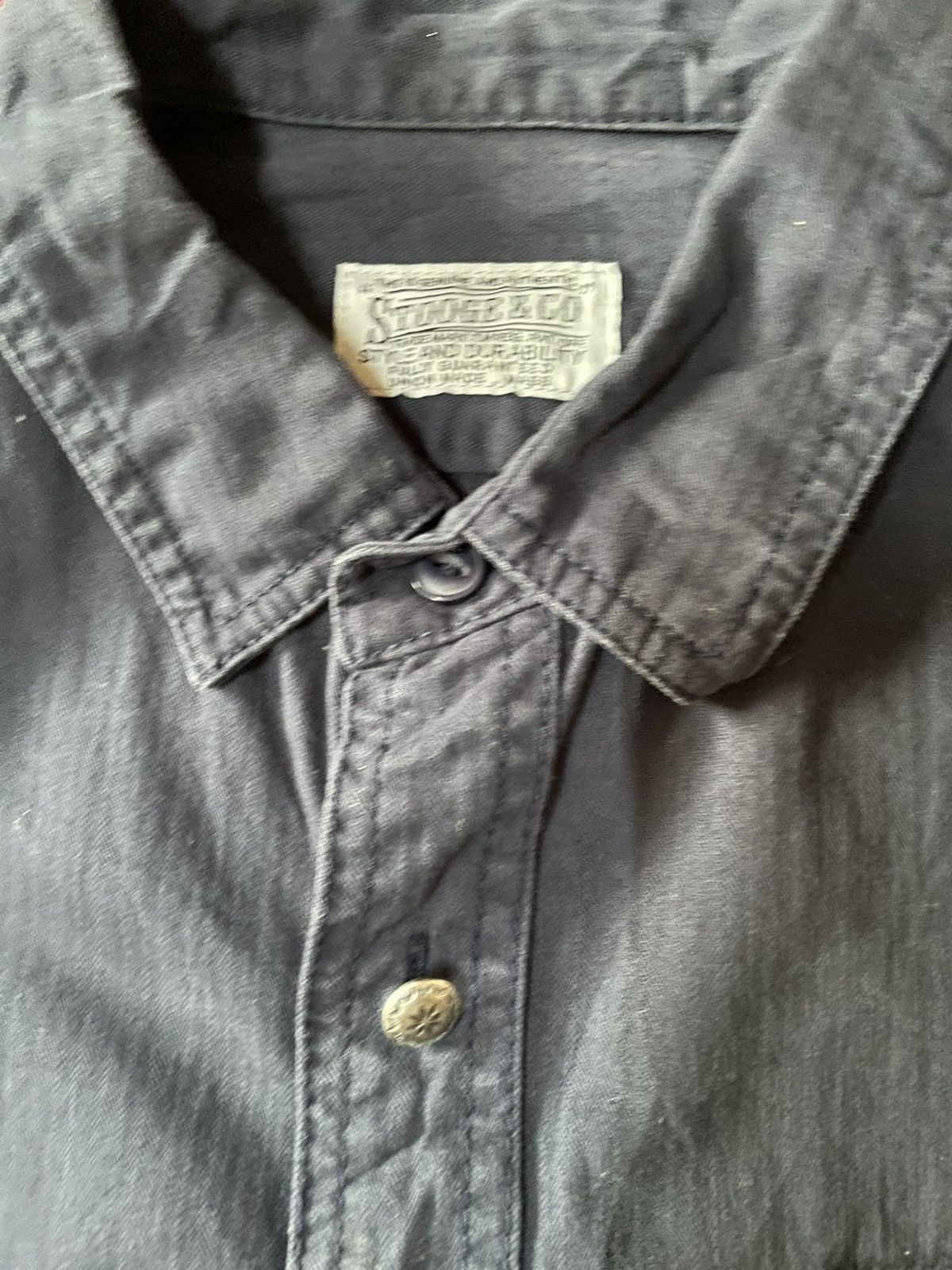 Japanese Brand Stooge & Co Button Shirt Size US L / EU 52-54 / 3 - 6 Thumbnail