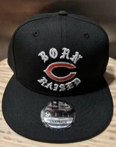 Born X Raised × NFL NEW ERA NFL + BEARS SNAPBACK ROCKER HAT: BLACK Size ONE SIZE - 1 Thumbnail