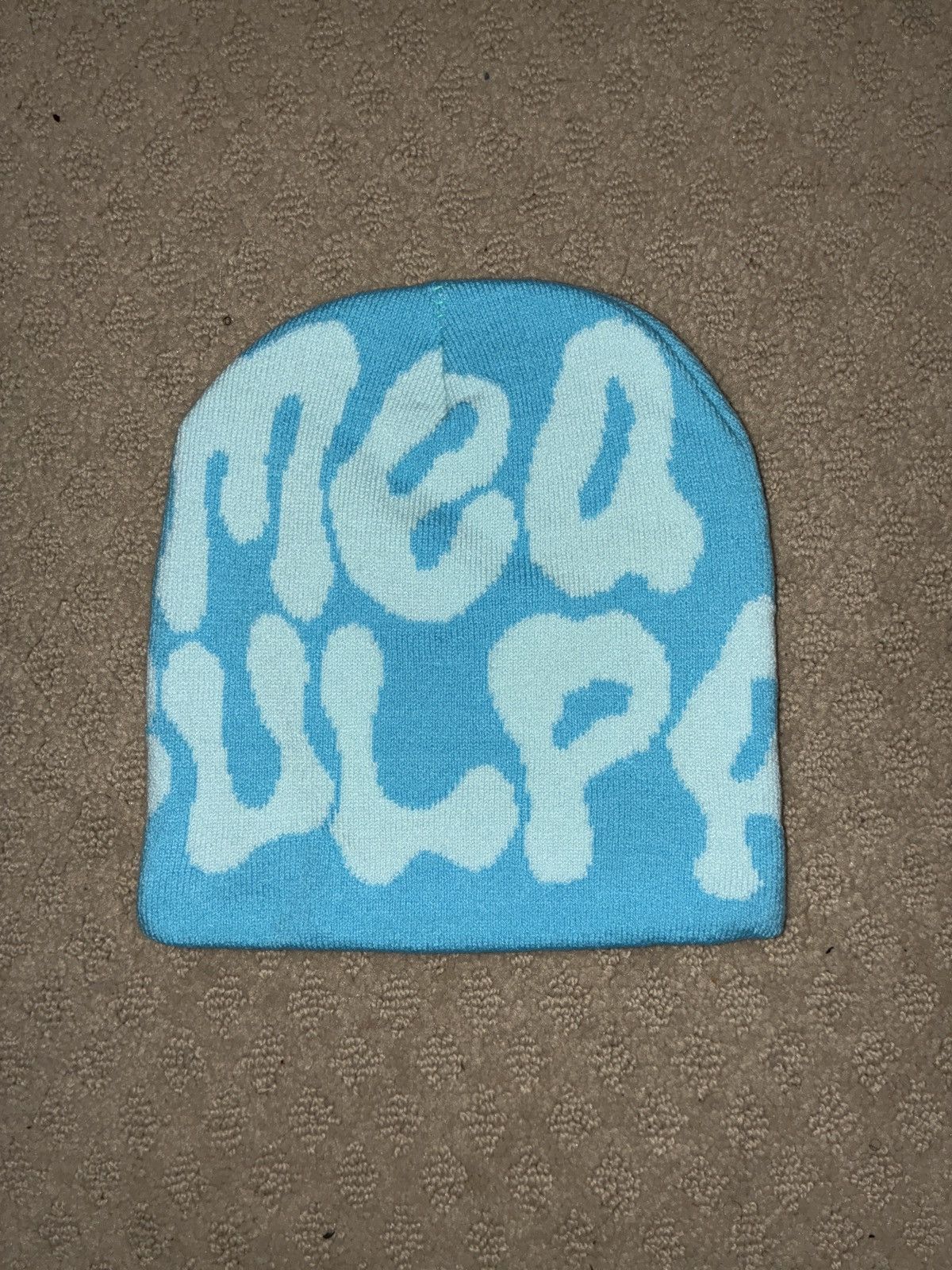 Other Mea Culpa Brand Light Blue and White Size ONE SIZE - 1 Thumbnail