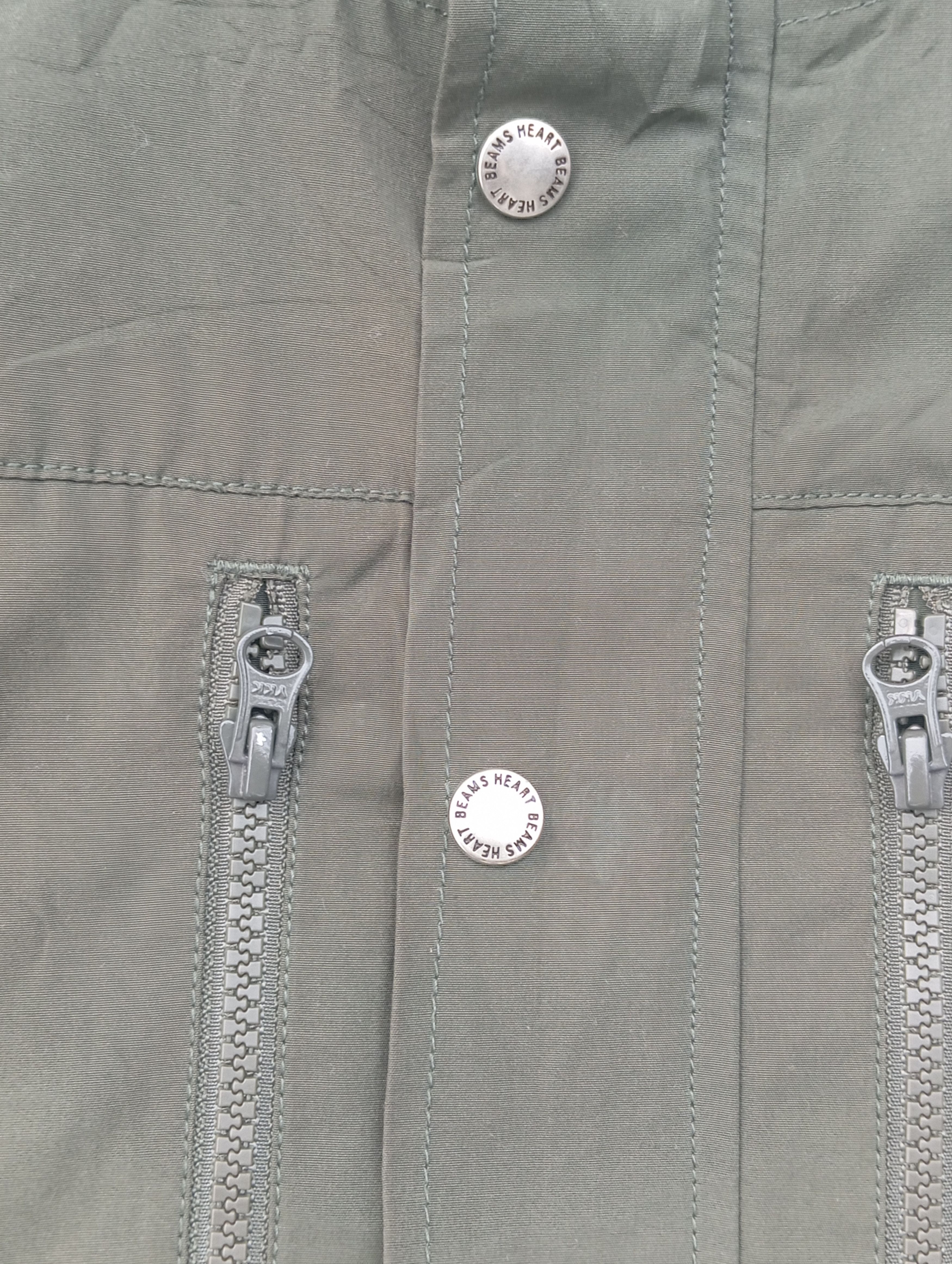 Beams Plus × Japanese Brand Olive Beams parka with hoodie Size US L / EU 52-54 / 3 - 4 Thumbnail
