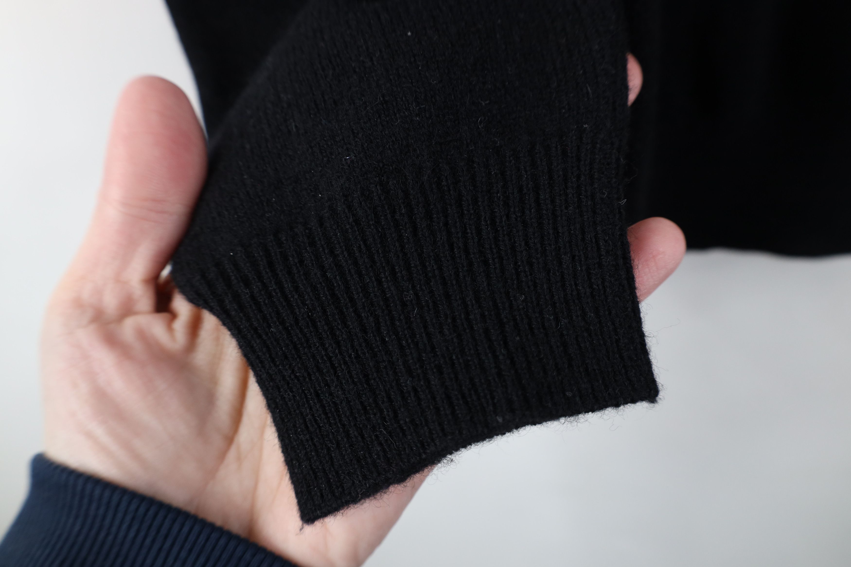 Vintage Vintage 90s Streetwear 2 Ply Cashmere Knit Mock Neck Sweater Size M / US 6-8 / IT 42-44 - 6 Thumbnail