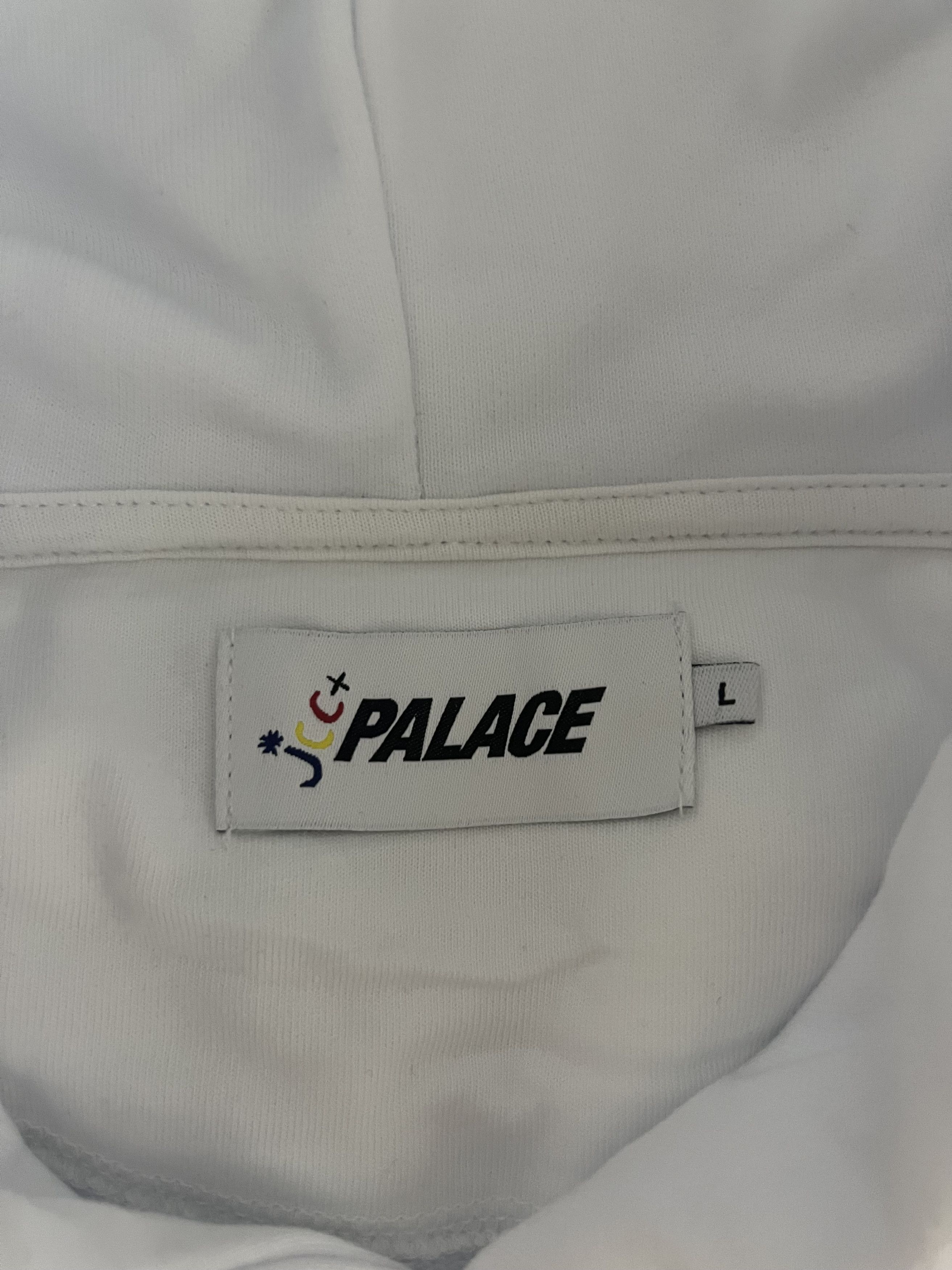 Jean Charles De Castelbajac × Palace 💚 2019 Palace x JCDC Hoodie White Large NEW Size US L / EU 52-54 / 3 - 7 Thumbnail