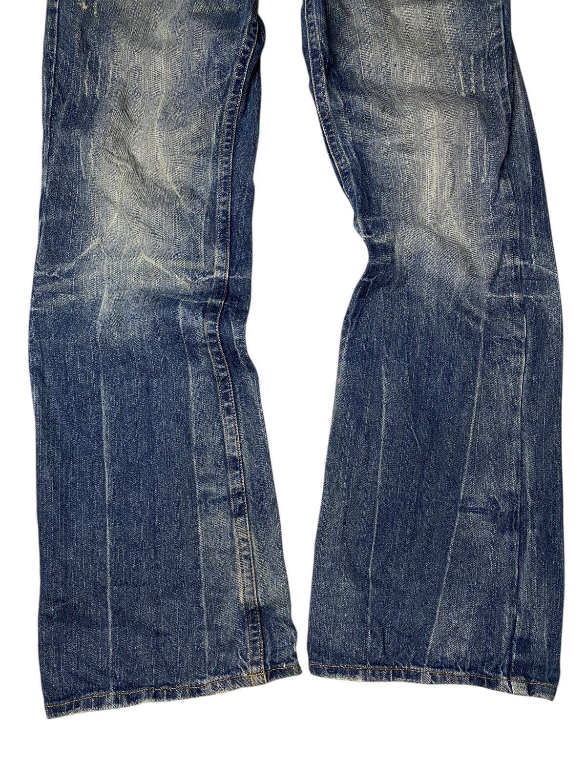 If Six Was Nine 2000's Graceful to Heaven Seawash Flared Jeans Size US 31 - 7 Thumbnail