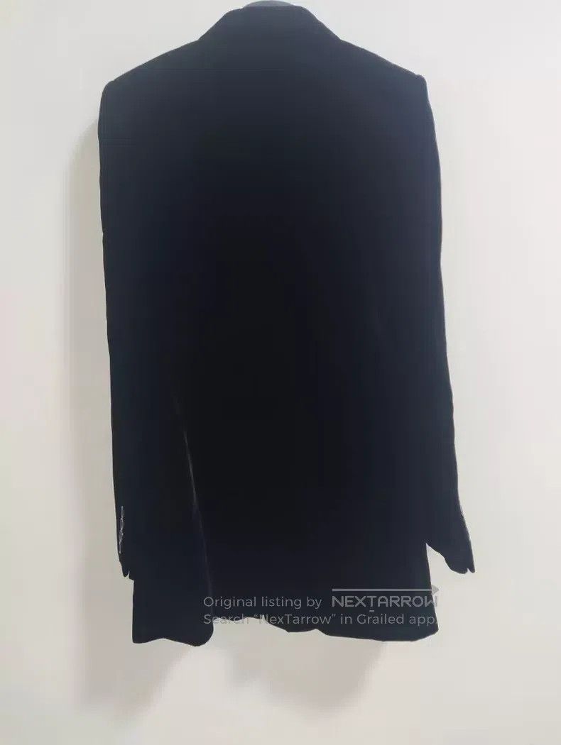 Saint Laurent Paris Saint Laurent Paris Double-breasted Six-button Black Velve Size XS / US 0-2 / IT 36-38 - 5 Thumbnail