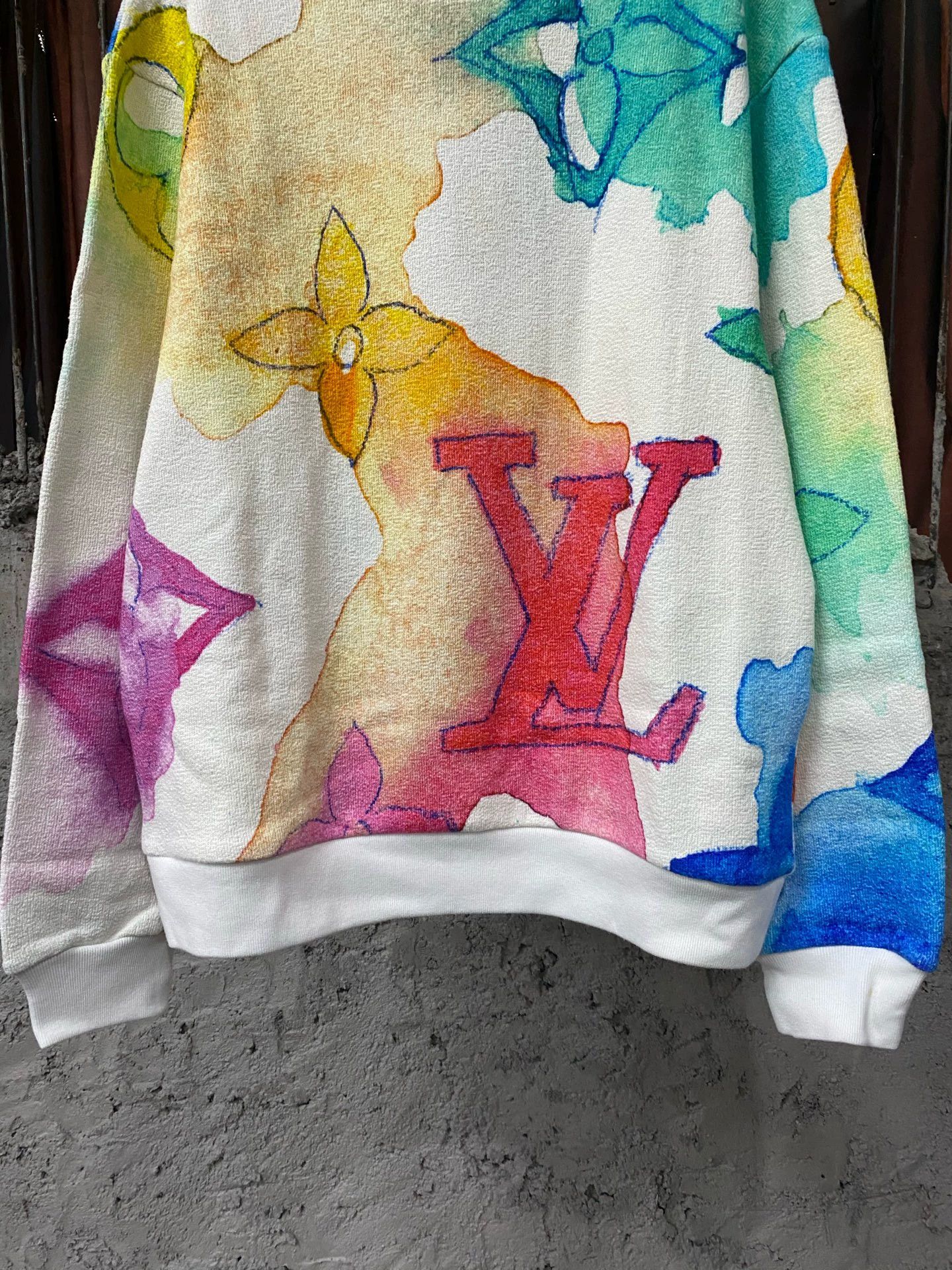 Louis Vuitton Louis Vuitton Ink Print Hoodie xs Size US XS / EU 42 / 0 - 4 Thumbnail