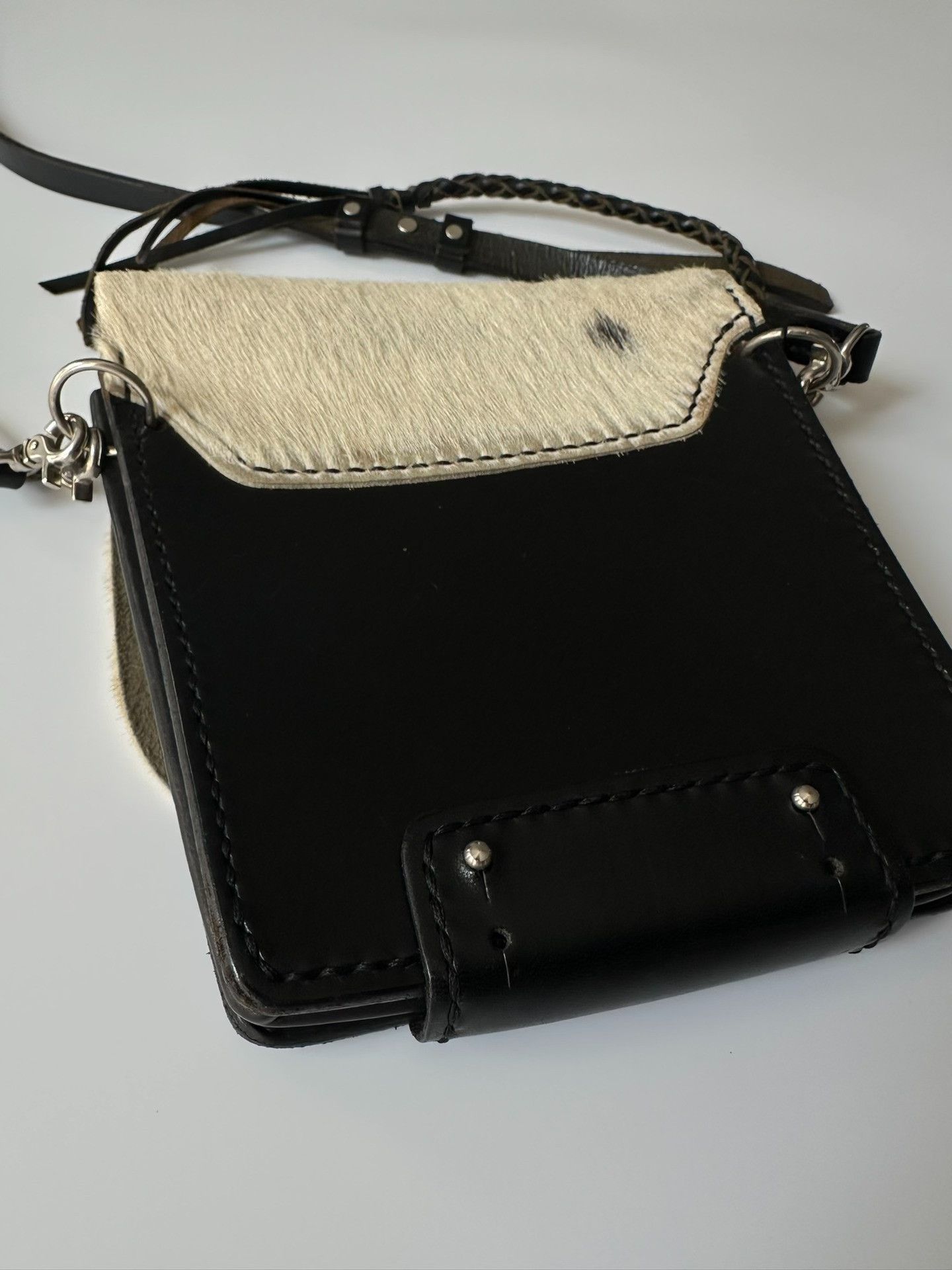 Yohji Yamamoto YOHJI YAMAMOTO horse fur bag| Size ONE SIZE - 5 Thumbnail