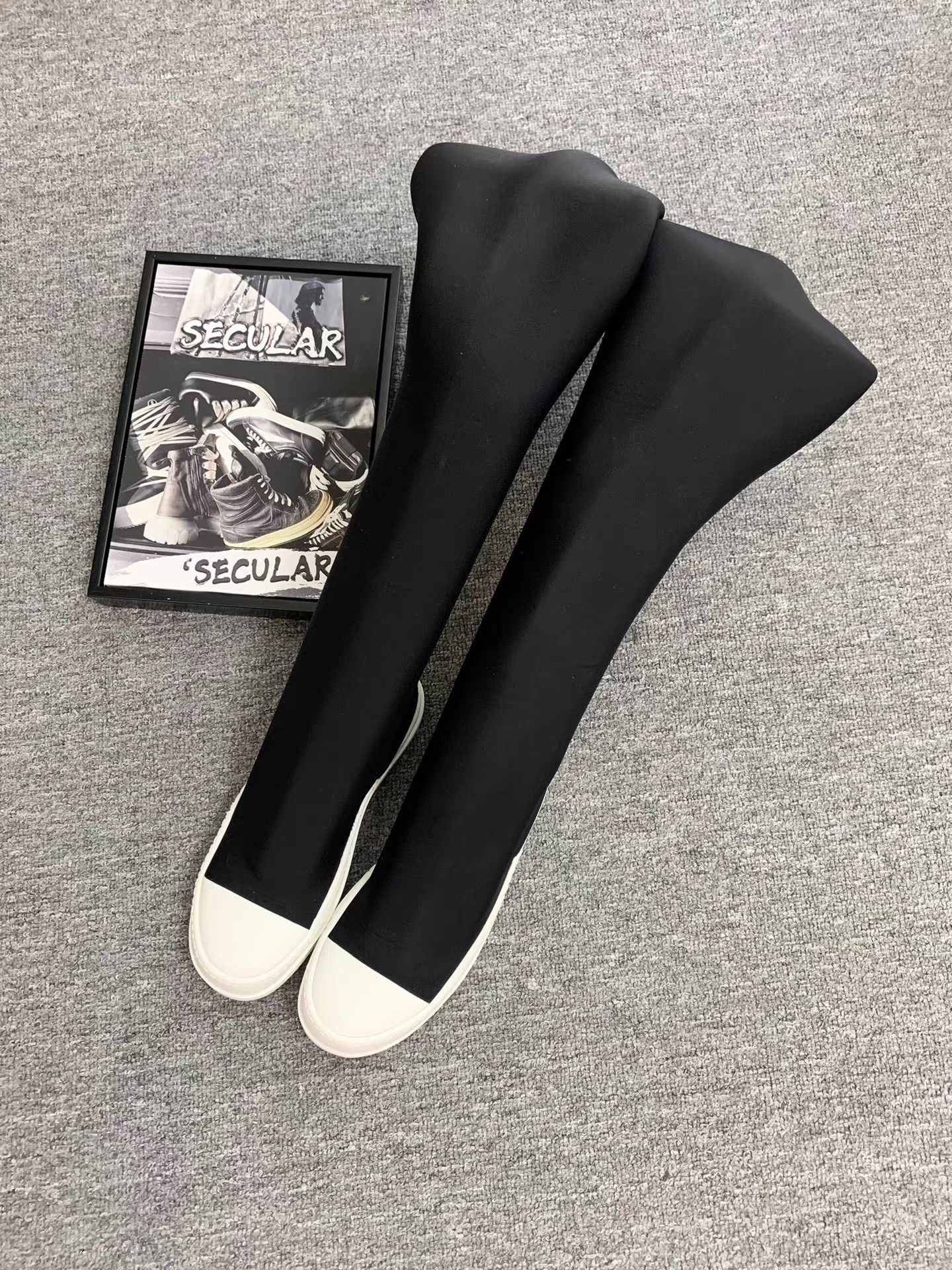 Rick Owens Rick Owens DRKSHDW Over-the-Knee Goddess Boots K34 Size US 6 / IT 36 - 1 Thumbnail