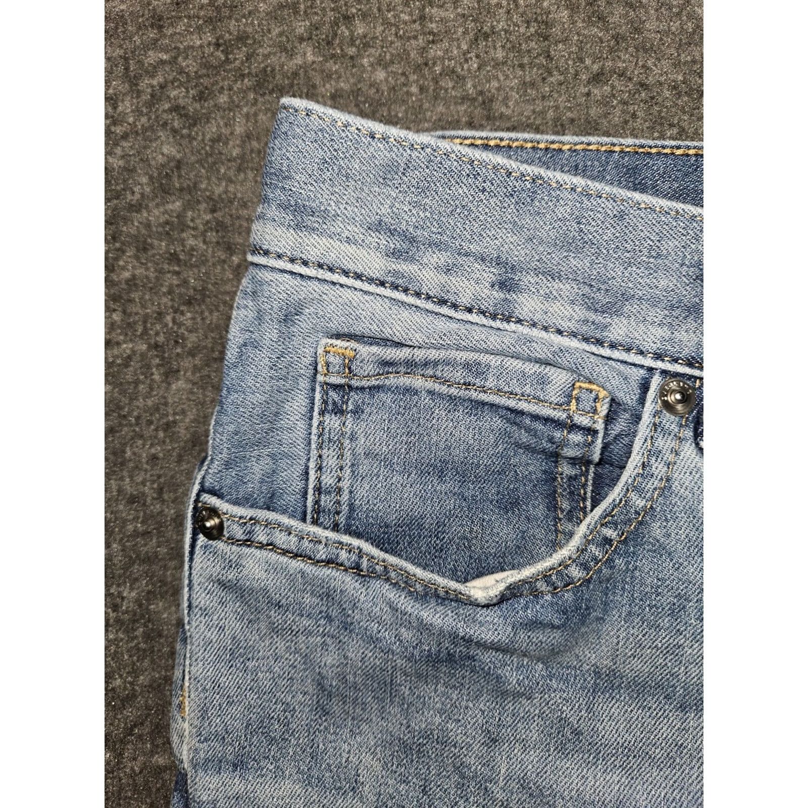 Everlane VINTAGE Everlane Slim Jeans Men's 32x28 32x30 Straight Mid Denim Stretch Blue Cotton Elastane Jeans Men Slim Pockets City Hipster Preppy Modern Size US 32 / EU 48 - 7 Thumbnail