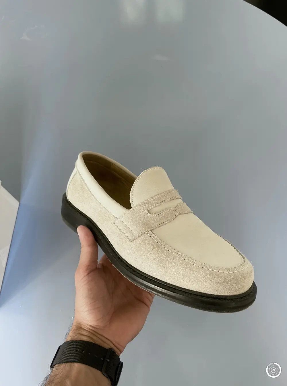 Aime Leon Dore o1mle0925 ALD Penny Loafers in Light Beige Size US 5 / EU 37 - 2 Thumbnail
