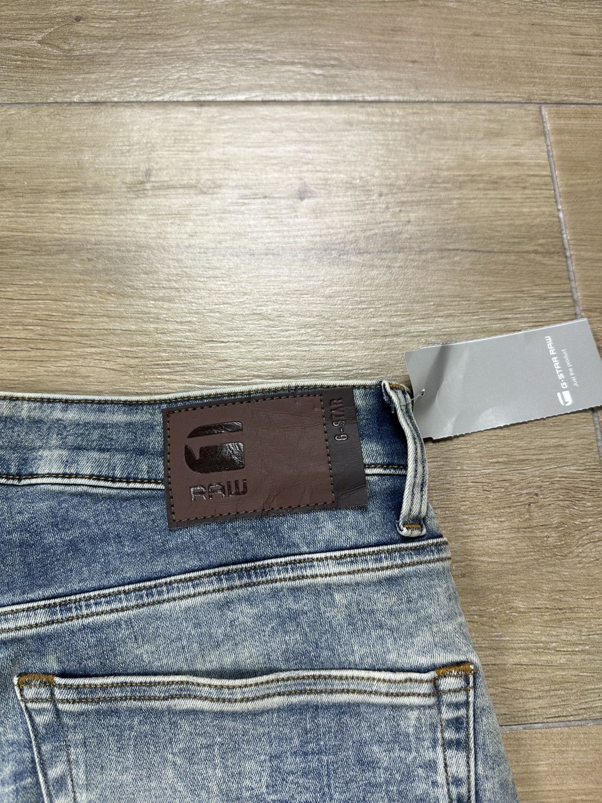 G-Star NEW🏷️ G-Star Raw 3301 Deconstructed Super Slim Denim Jeans Size US 31 - 11 Thumbnail