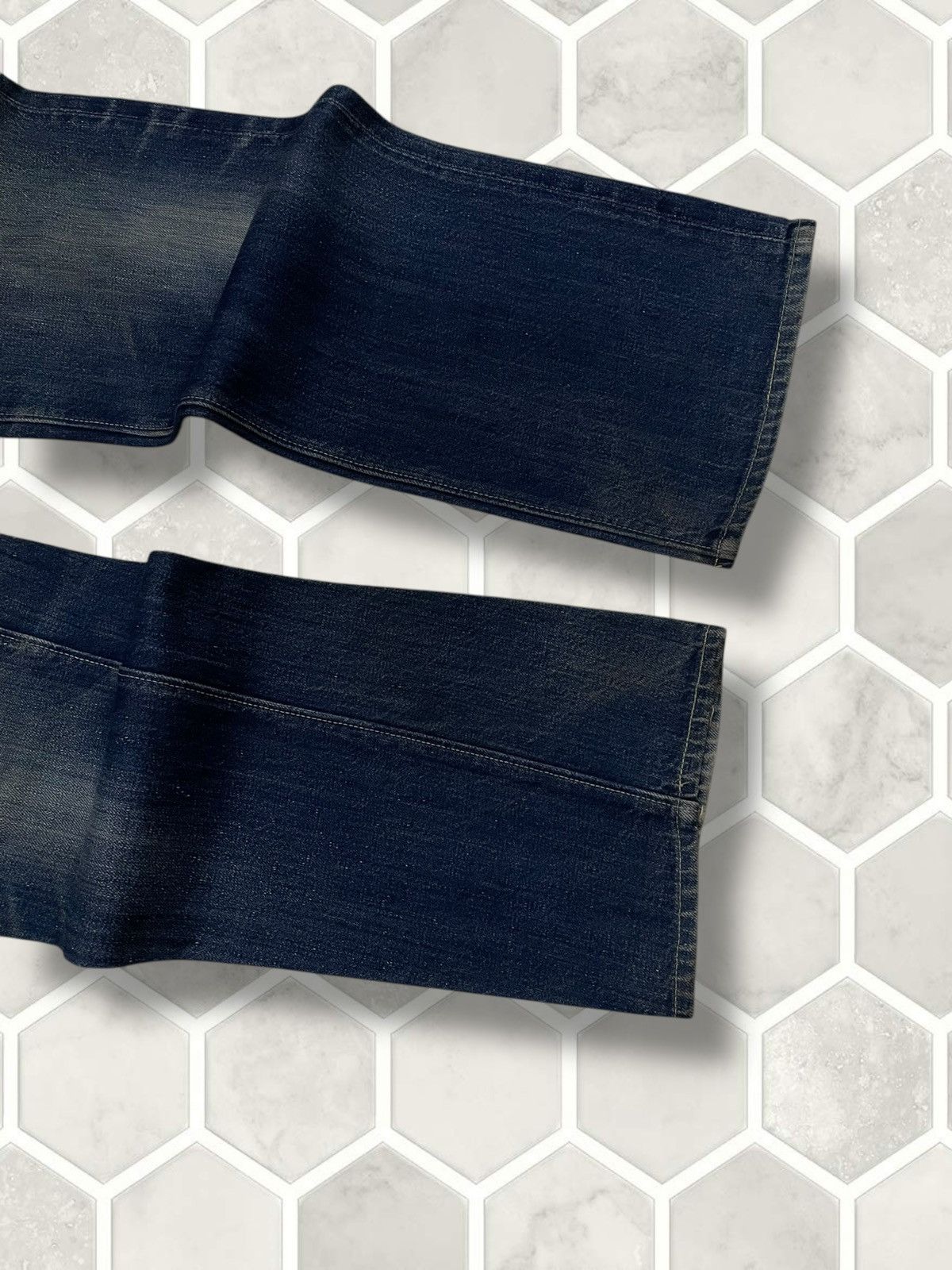 Sugar Cane Vintage Rare 1990s Japan Designer Sugar Cane Selvedge Denim Size US 27 - 5 Thumbnail