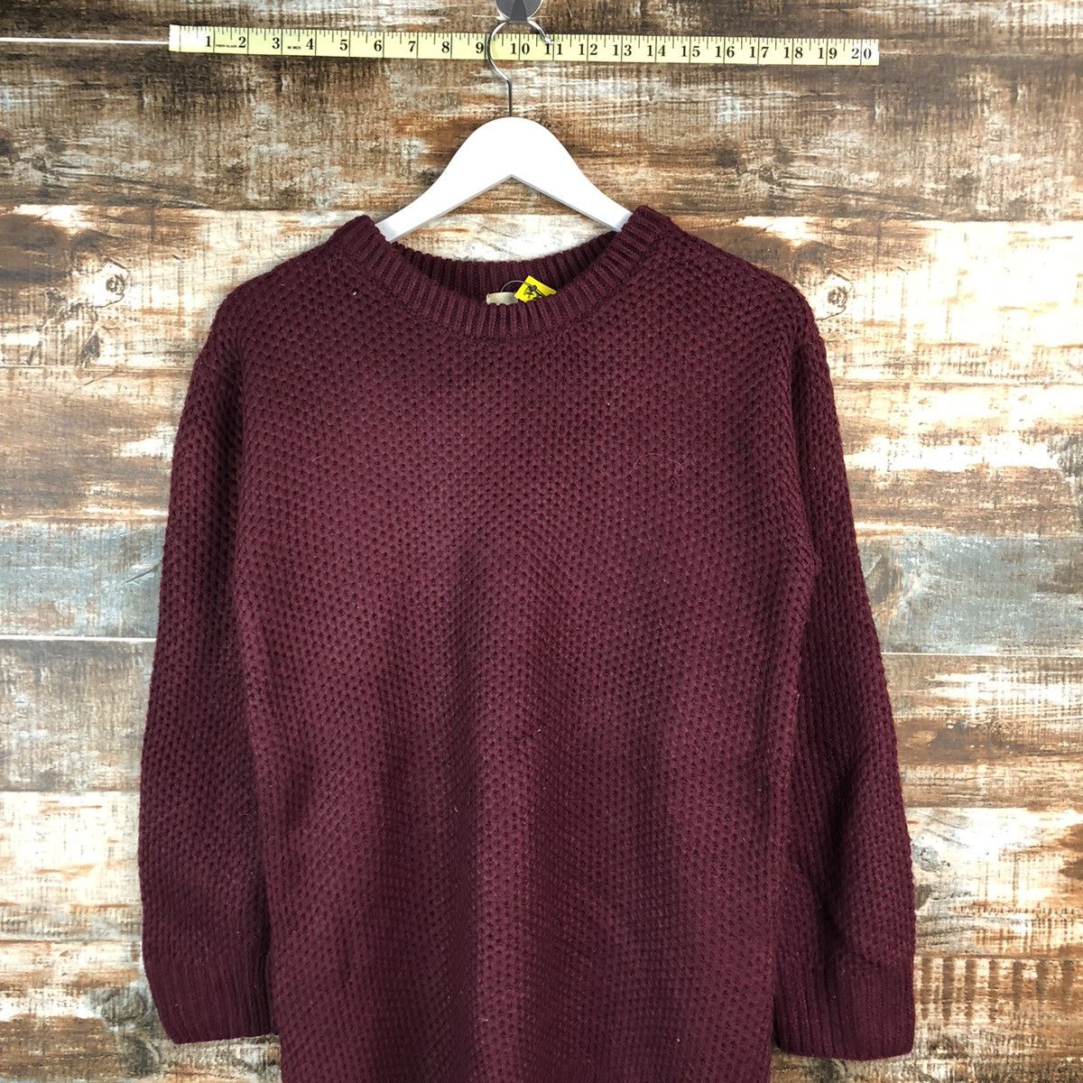 GU × Homespun Knitwear GU Maroon Knitwear #A2225 Size M / US 6-8 / IT 42-44 - 2 Thumbnail