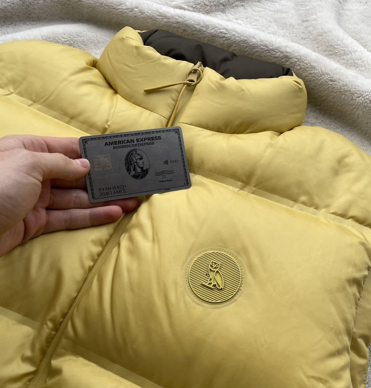 October's Very Own OVO Bounce Amber Yellow Down Vest - 3XL Size US XXL / EU 58 / 5 - 3 Thumbnail