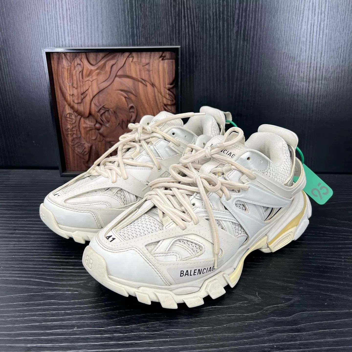 Balenciaga Balenciaga Track White 41 Like New Size US 8 / EU 41 - 1 Thumbnail