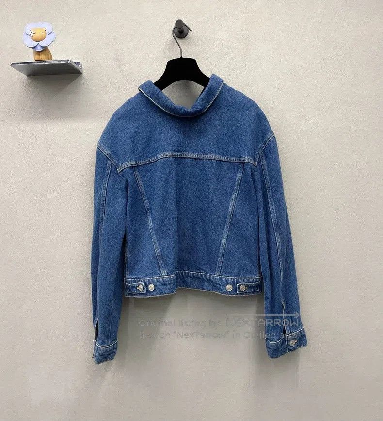 Balenciaga Balenciaga Blue Denim Jacket Size XS / US 0-2 / IT 36-38 - 2 Thumbnail