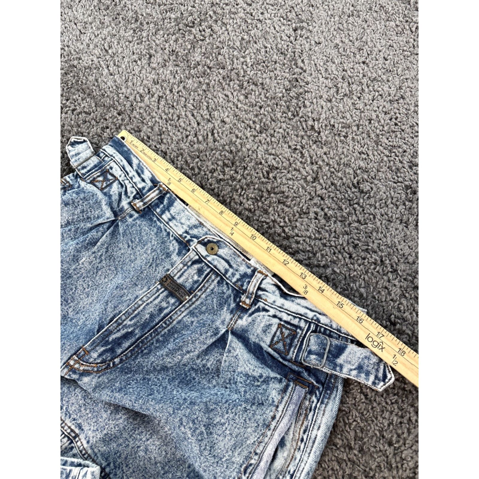Vintage VINTAGE Gitano Jeans Cargo Mountain Platoon Baggy Light Wash 90s 32x32 Mens Blue Cotton Tapered 90s Mens Size US 32 / EU 48 - 4 Thumbnail