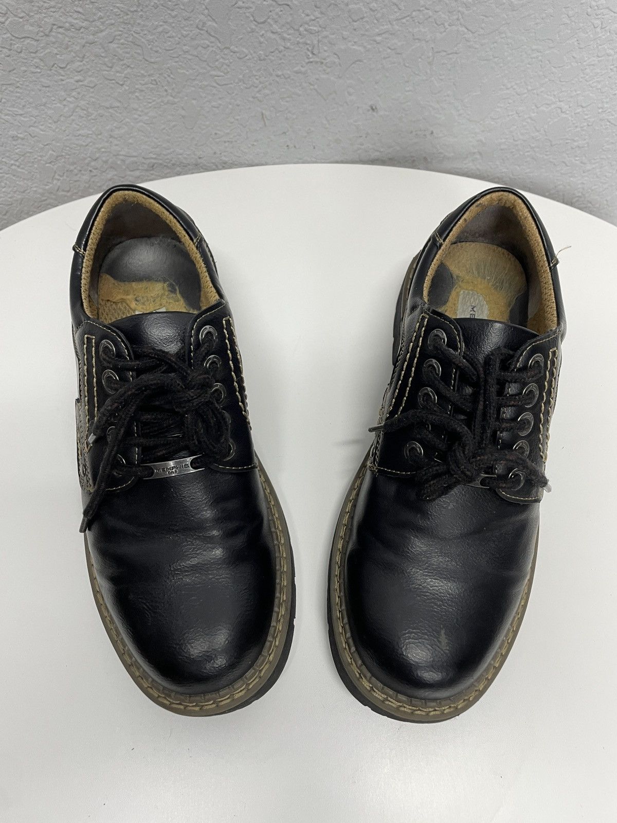 Hedi Slimane AS 98 Vibe Artisan Black Leather Side Zip Ankle Biker Boots Size US 9 / EU 42 - 14 Thumbnail