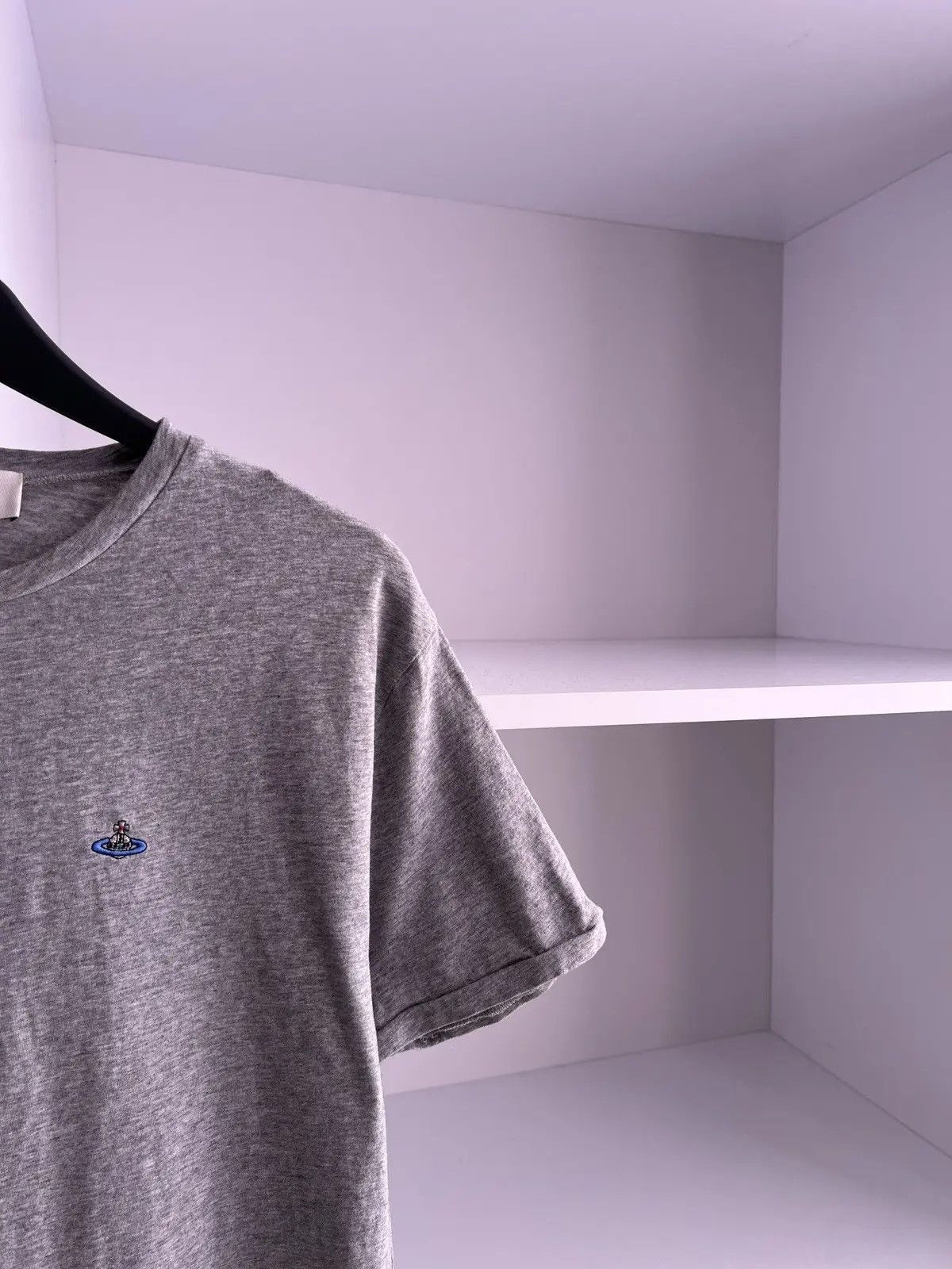 Vintage × Vivienne Westwood Vintage Vivienne Westwood Denim Gray T-Shirt Size US XL / EU 56 / 4 - 4 Thumbnail