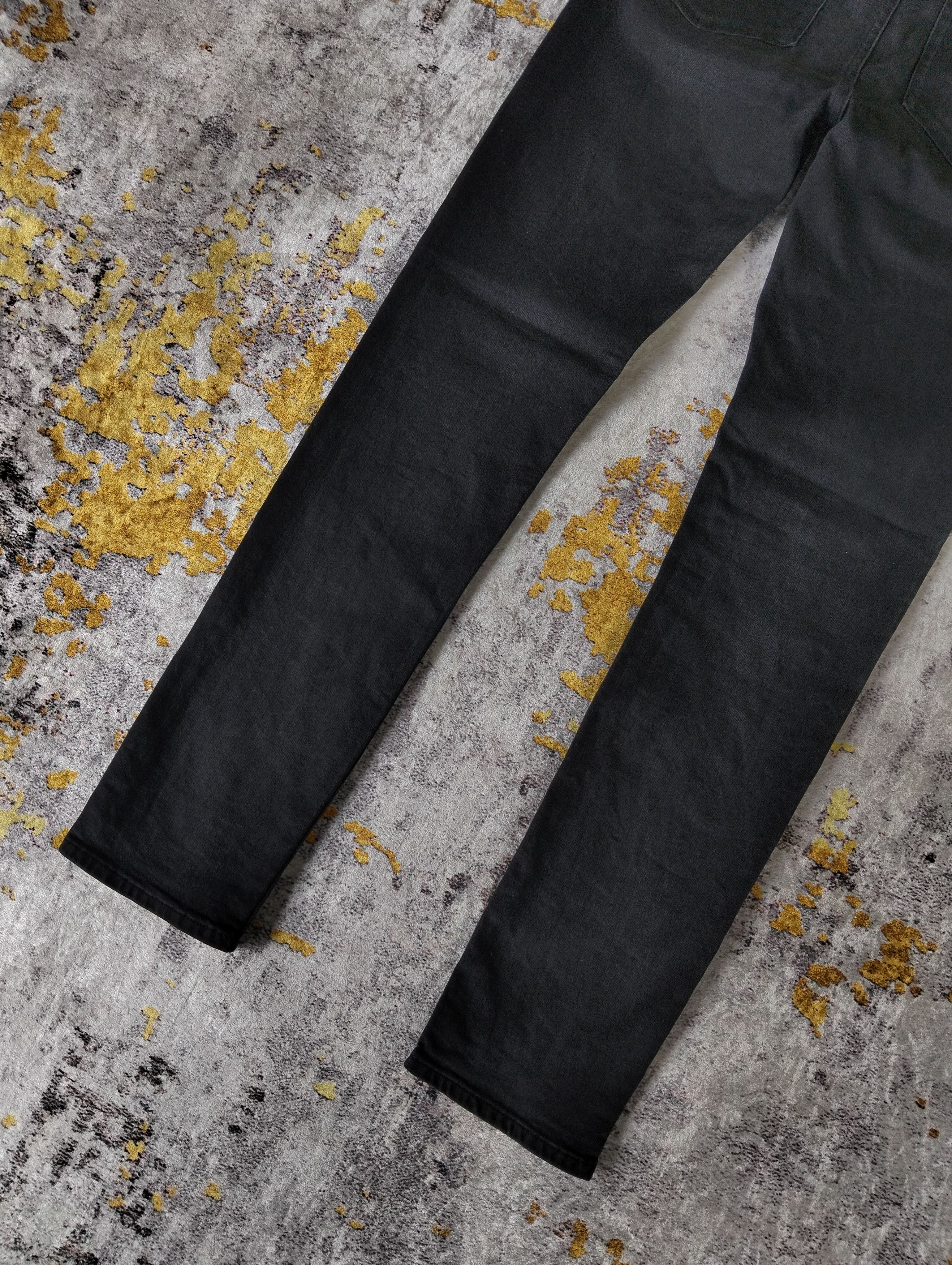 Acne Studios Acne Studios North Used Black Skinny Jeans Size US 31 - 8 Thumbnail