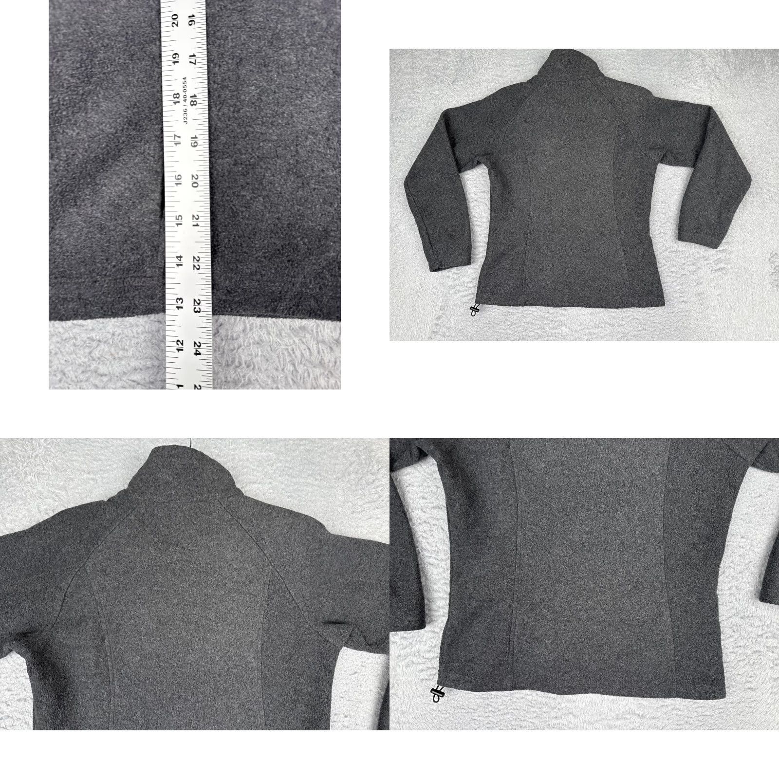 Vintage Columbia Jacket Womens XS Gray Fleece Full Zip Collared Pockets Outdoor Warm Size XS / US 0-2 / IT 36-38 - 9 Thumbnail