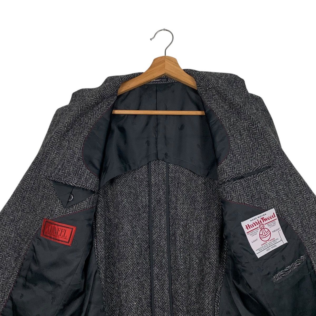 Harris Tweed Luneel x Harris Tweed HerringboneWool Casual Jacket Size US M / EU 48-50 / 2 - 12 Thumbnail