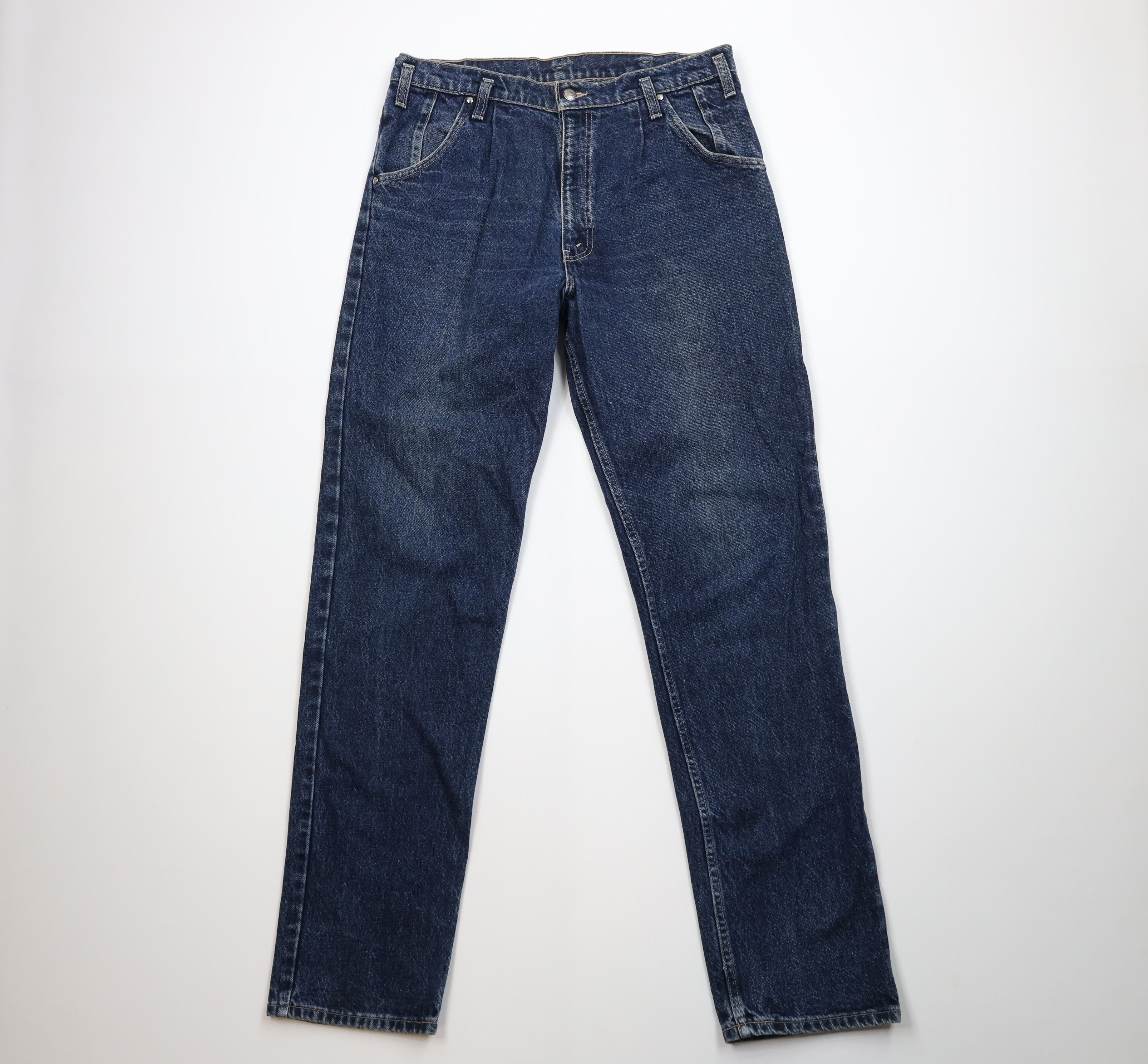 Levi's Vintage 80s Levis Straight Leg Denim Jeans Blue Cotton USA Size US 36 / EU 52 - 1 Thumbnail