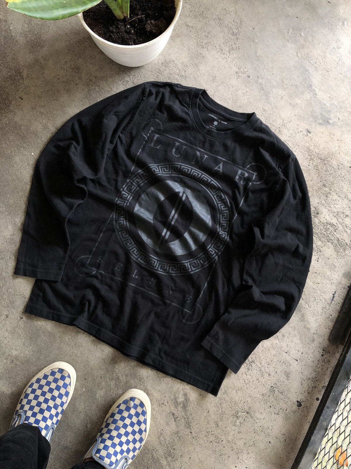 Hysteric Glamour × Japanese Brand JAPANESE GANTHREE LUNAR SELENE LONG SHIRT Size US XL / EU 56 / 4 - 1 Thumbnail