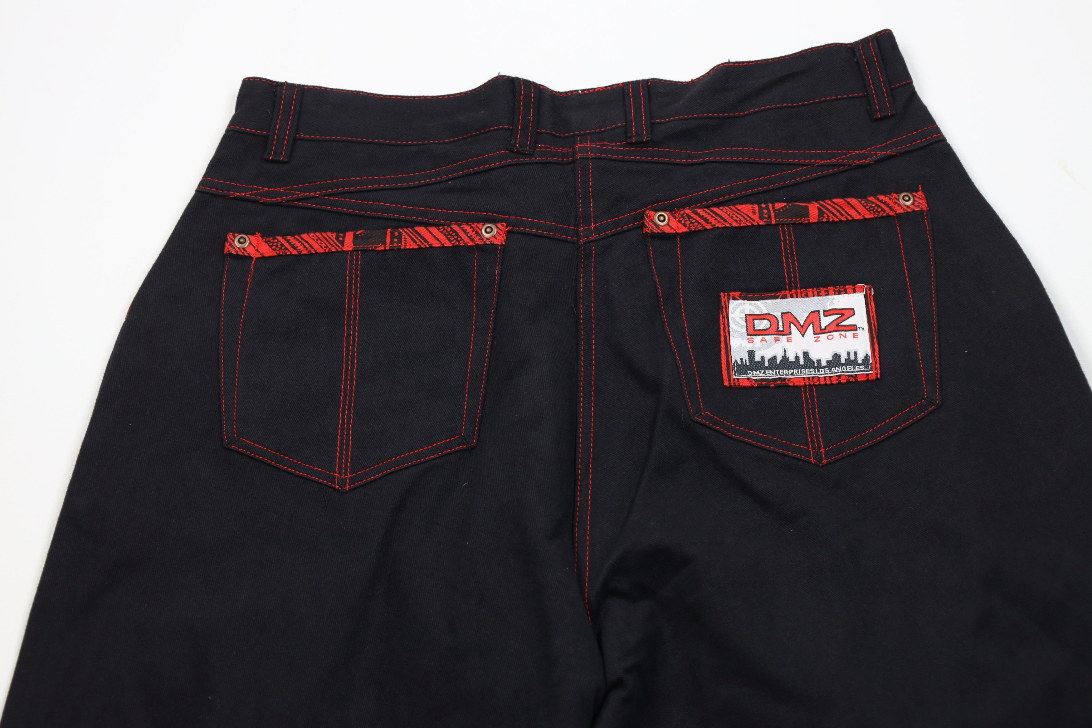 Vintage Deadstock Vintage 90s Streetwear Skateboard Jeans Black Size US 36 / EU 52 - 11 Thumbnail