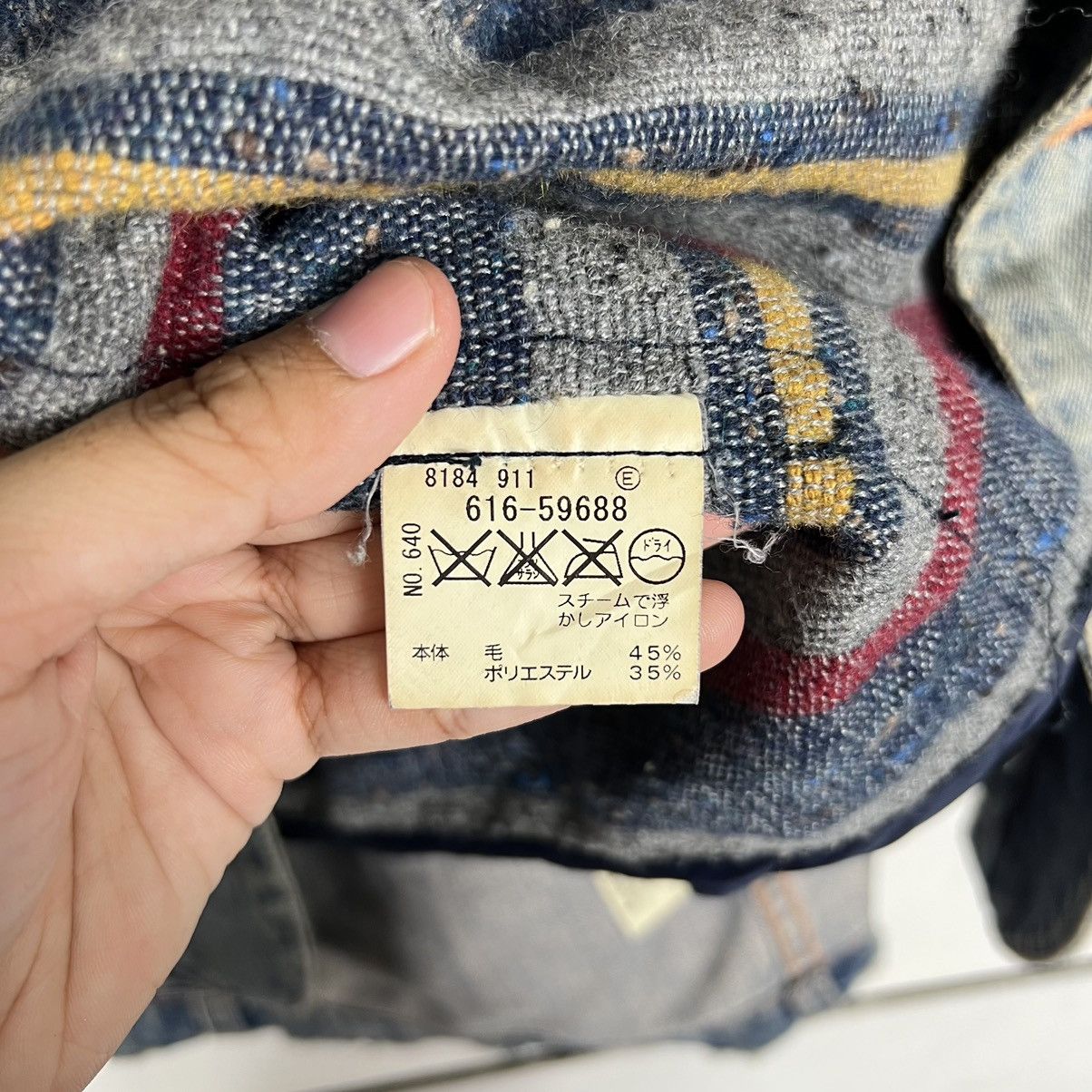 Blue Blue Japan × Takeo Kikuchi × Tornado Mart 🔥 TAKEO KIKUCHI DYED DENIM CHORE JACKET Size US M / EU 48-50 / 2 - 14 Thumbnail