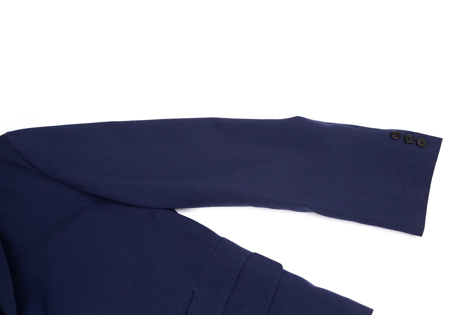 Yohji Yamamoto Yohji Yamamoto Summer Wool Tailored Jacket Blue M Size US M / EU 48-50 / 2 - 5 Thumbnail