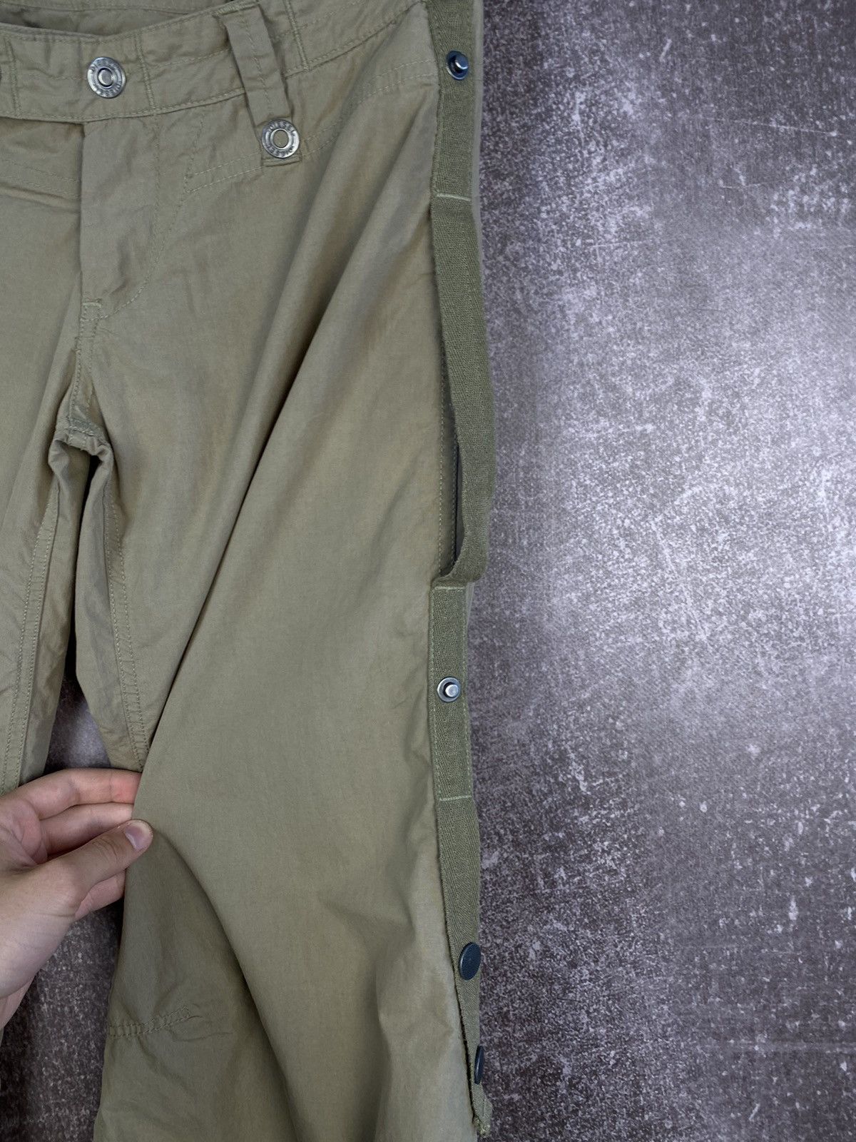 Diesel × Vintage Vintage Diesel Parachute Baggy Pants Size US 27 - 5 Thumbnail
