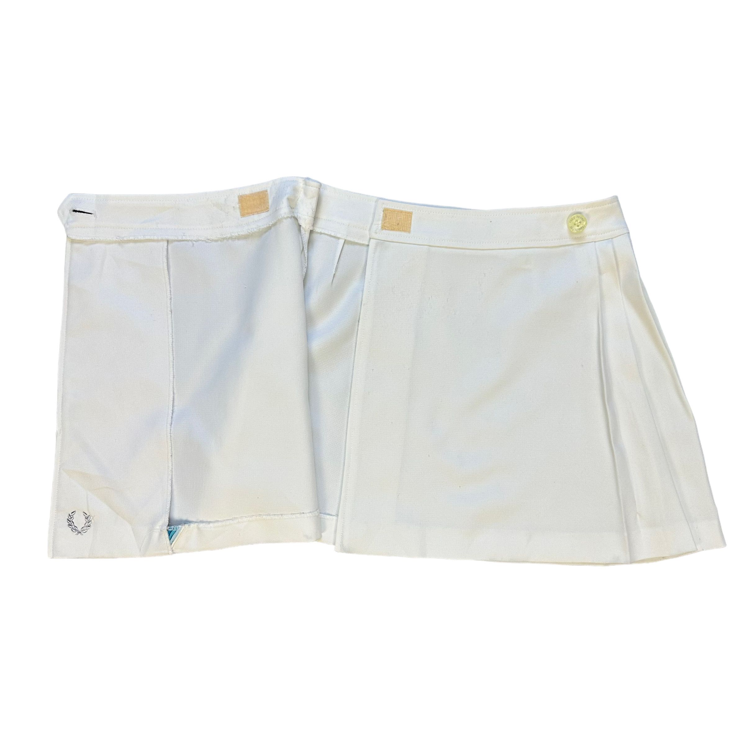 Fred Perry FRED PERRY SPORTS WEAR WHITE SKIRTS #7459-147 Size 23" - 4 Thumbnail