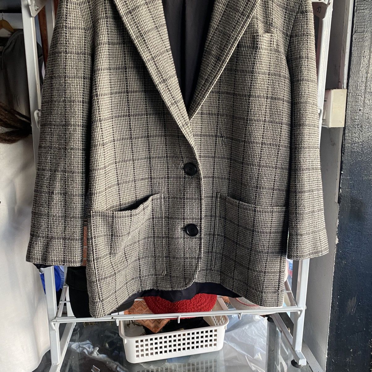 Christian Dior Monsieur Vintage Christian Dior Pre-A-Porter Plaid Blazer Size 40S - 5 Thumbnail