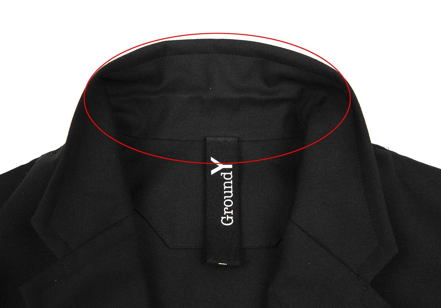 Yohji Yamamoto Wool Gabardine Patchwork Long Jacket in Black Size US L / EU 52-54 / 3 - 3 Thumbnail